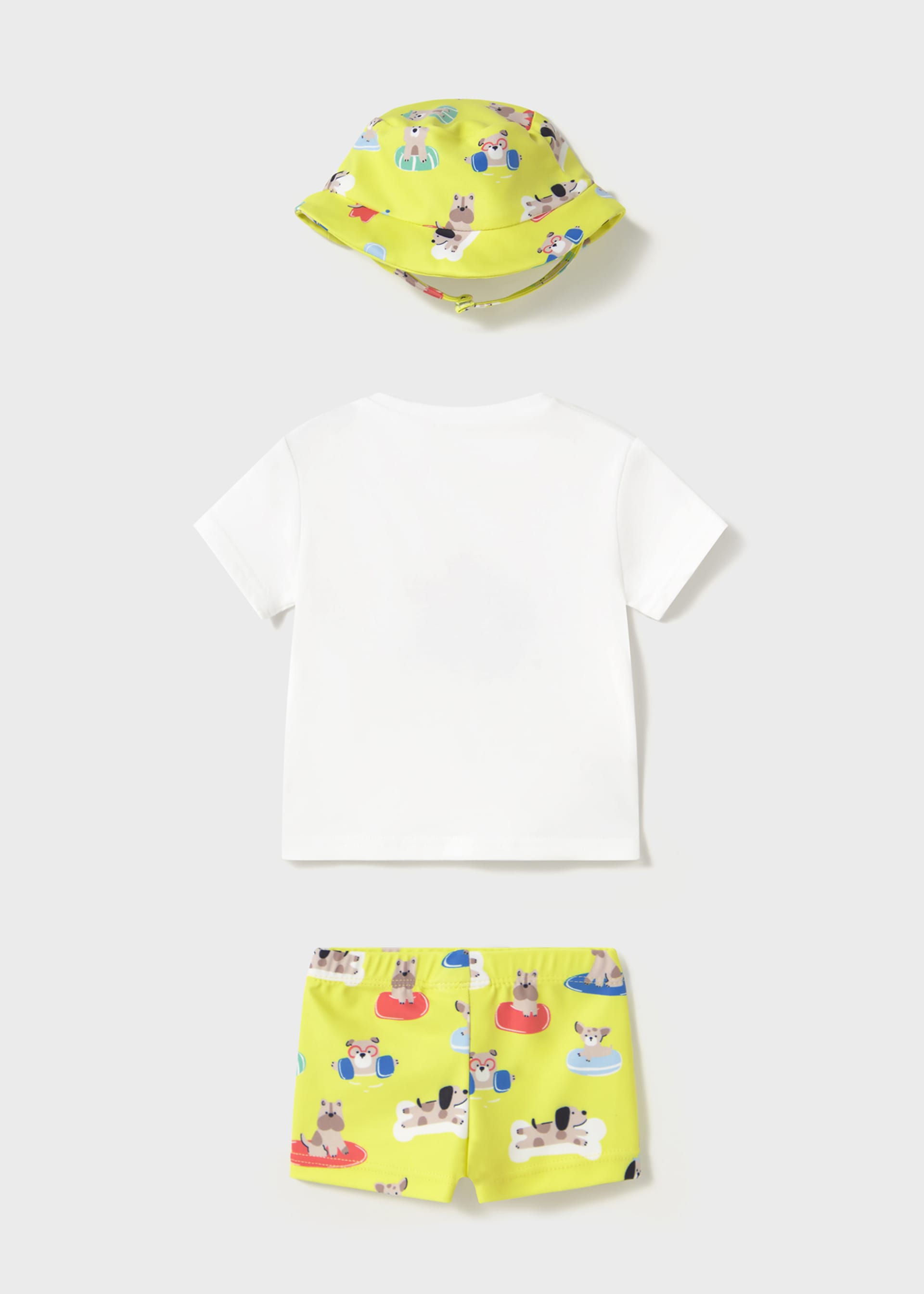 Ensemble de bain 3 pièces protection solaire nouveau-né Ensemble de bain 3 pièces protection solaire nouveau-né