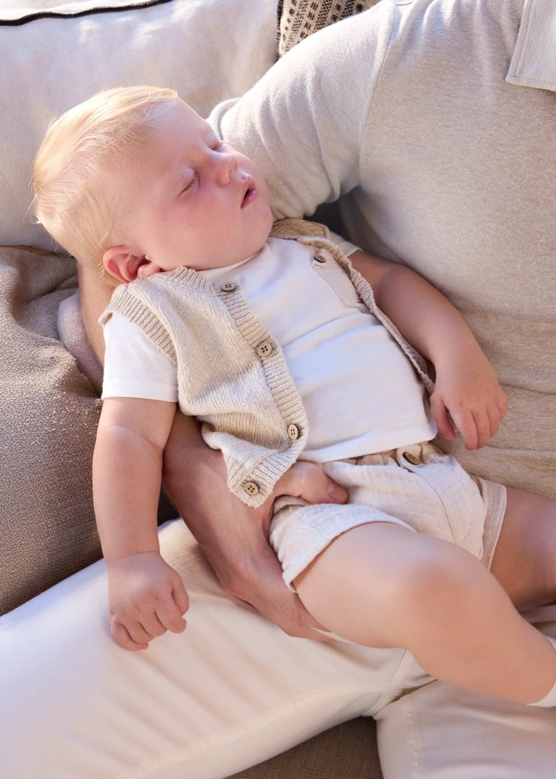 Newborn 3 piece set with vest