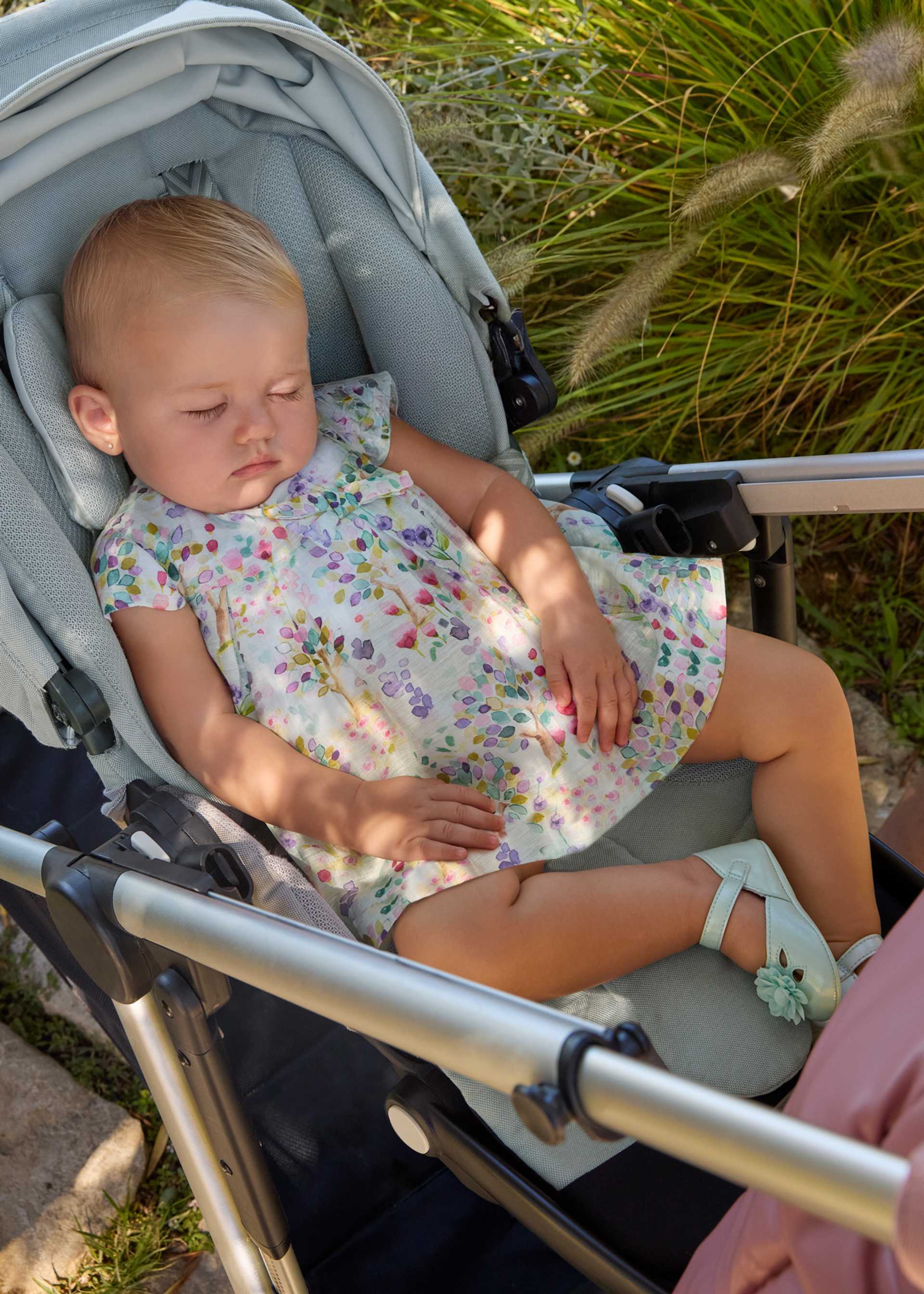 Newborn Girl Printed Dress