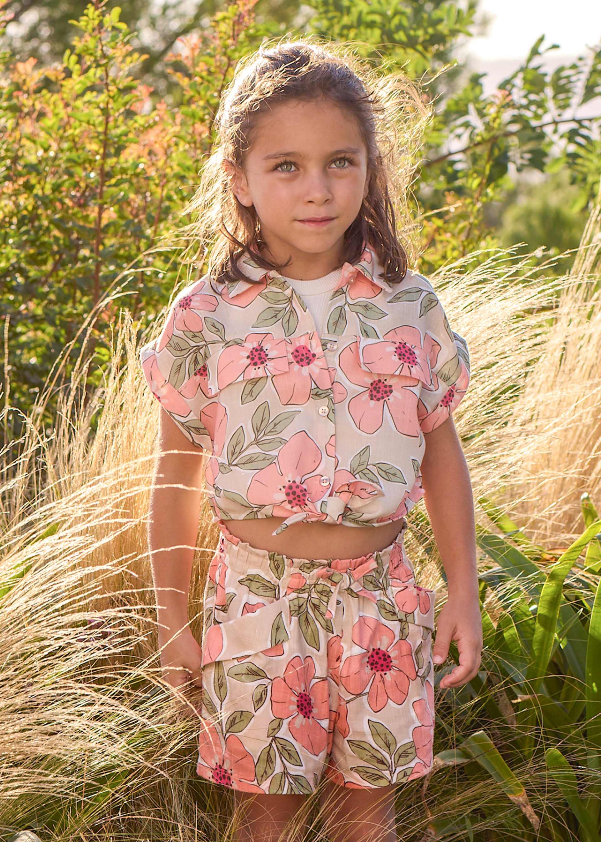 Short estampado niña