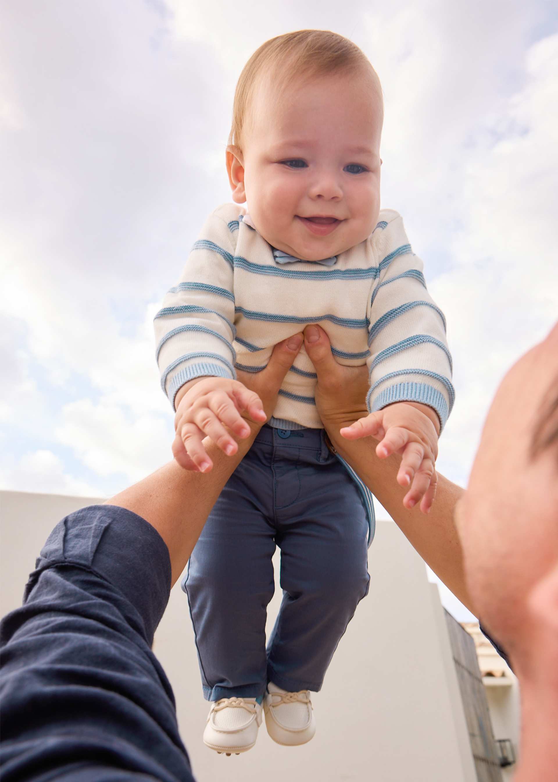 Newborn Boy Pants with Suspenders