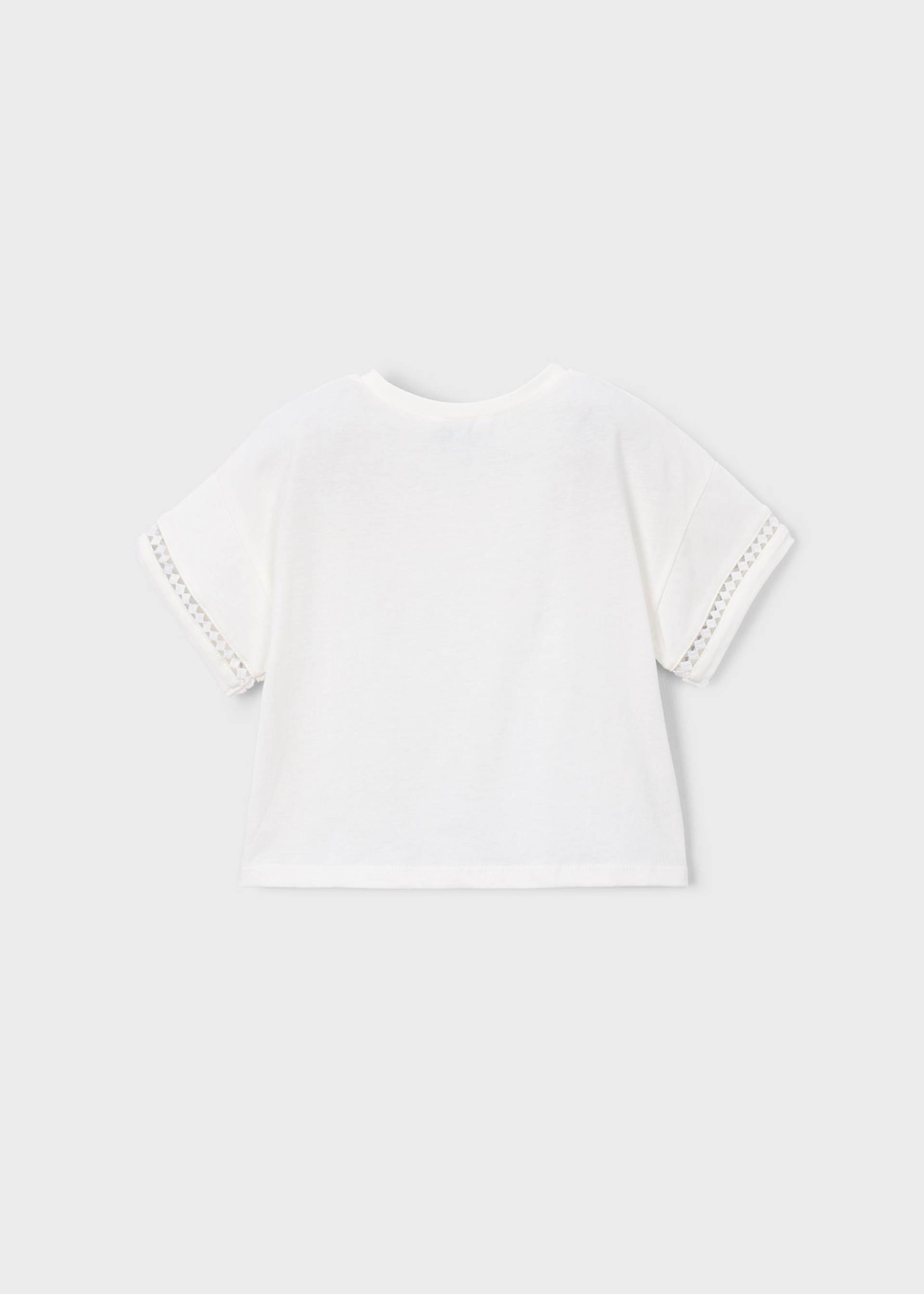 T-shirt nœud fille