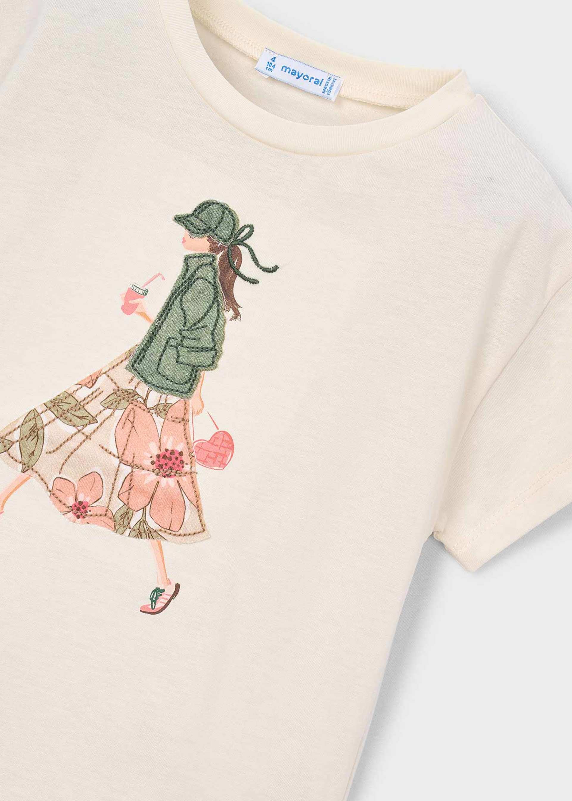 Maglietta grafica bambina