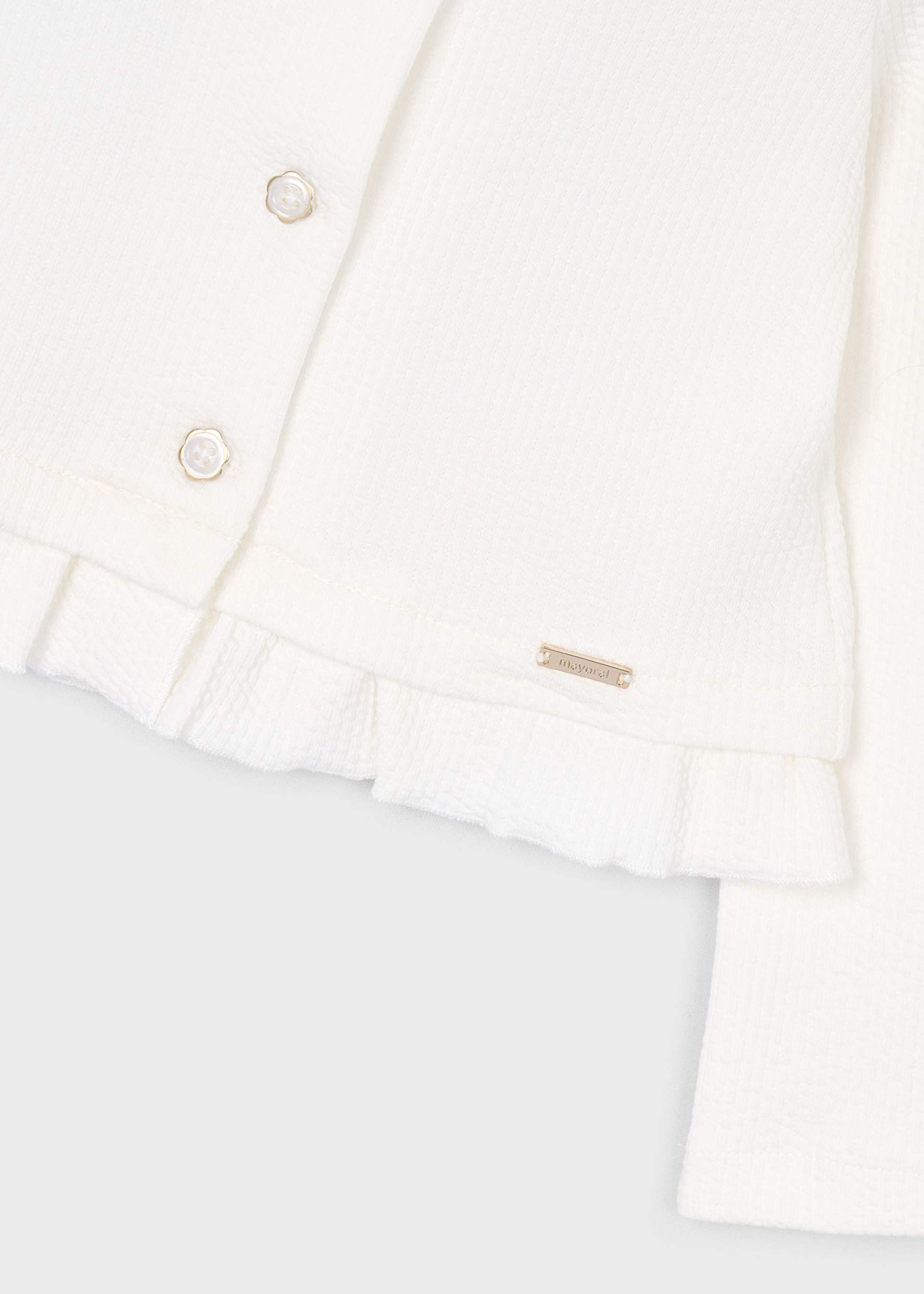 Cardigan en maille fille