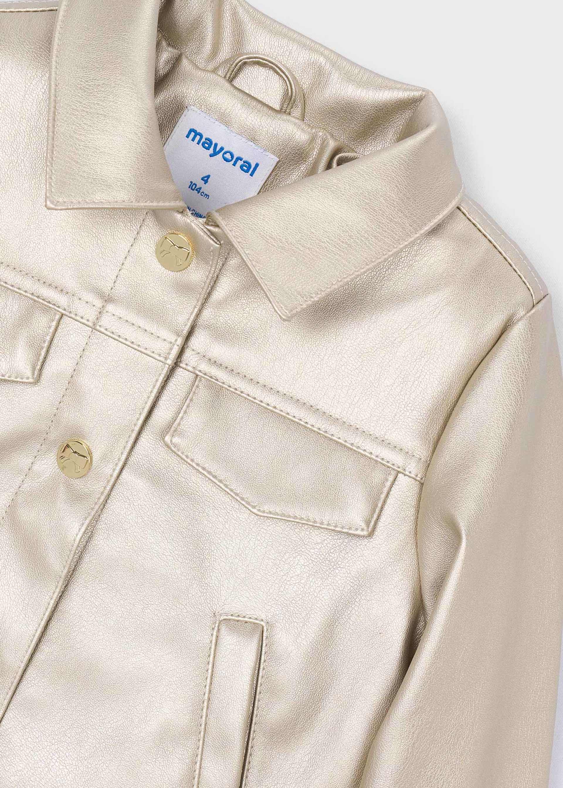 Kunstlederjacke Mädchen