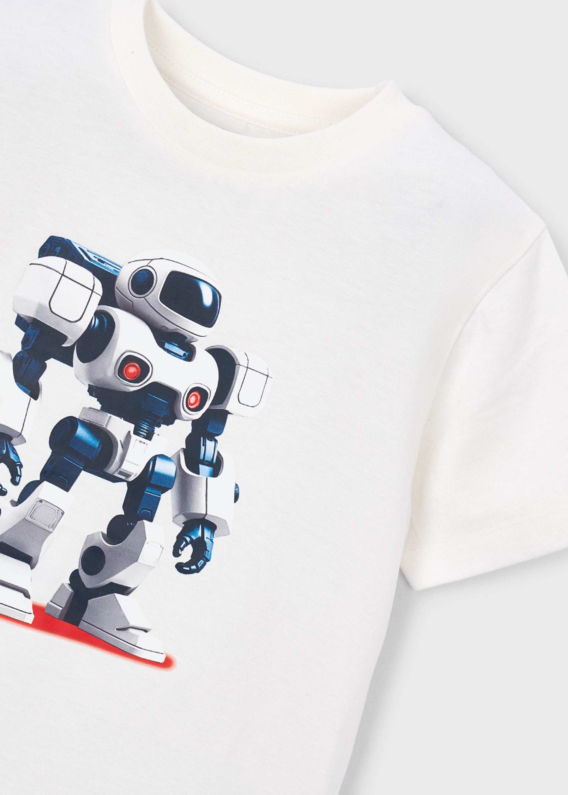 Pants con playera robot niño