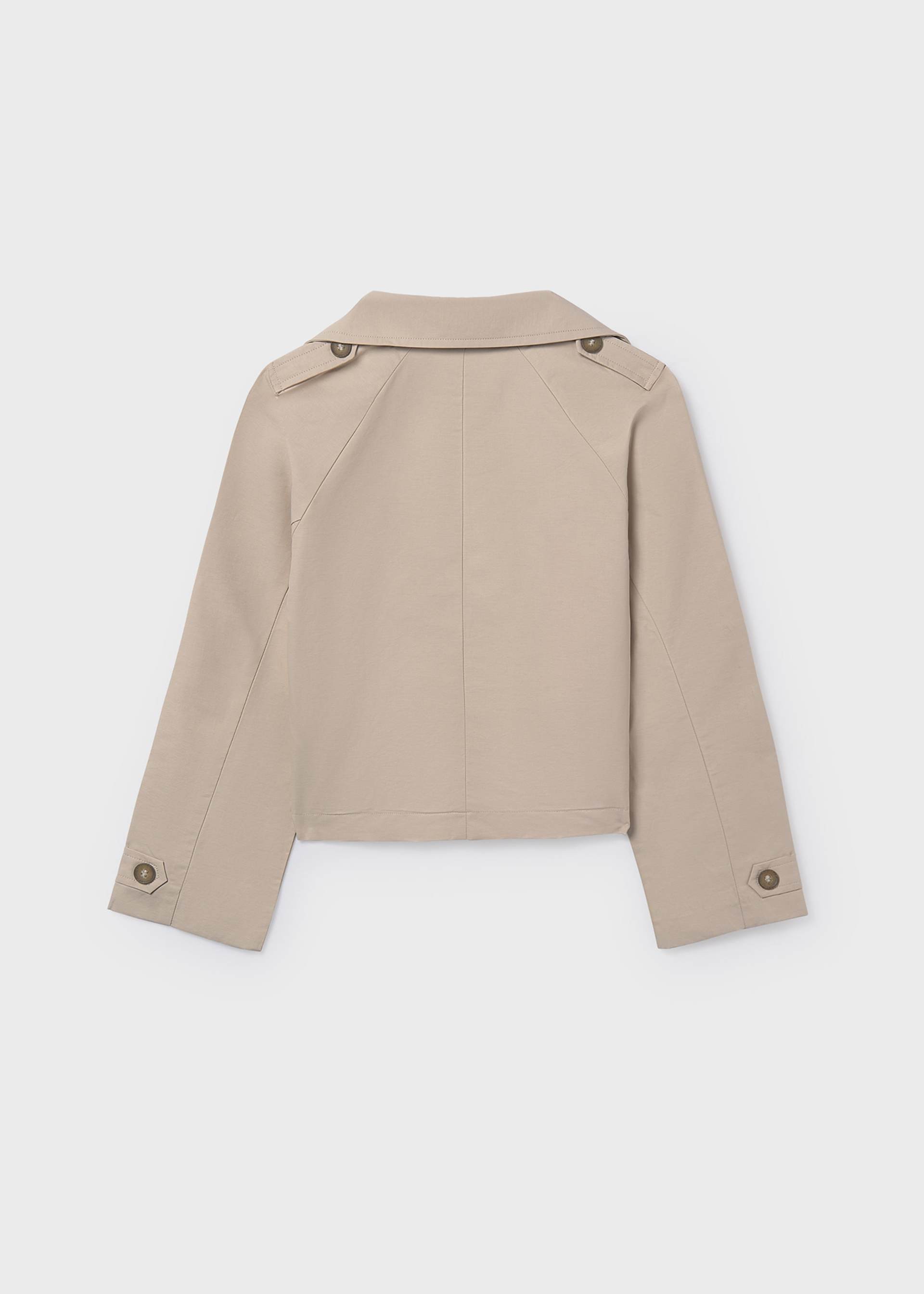 Giacca modello trench ragazza