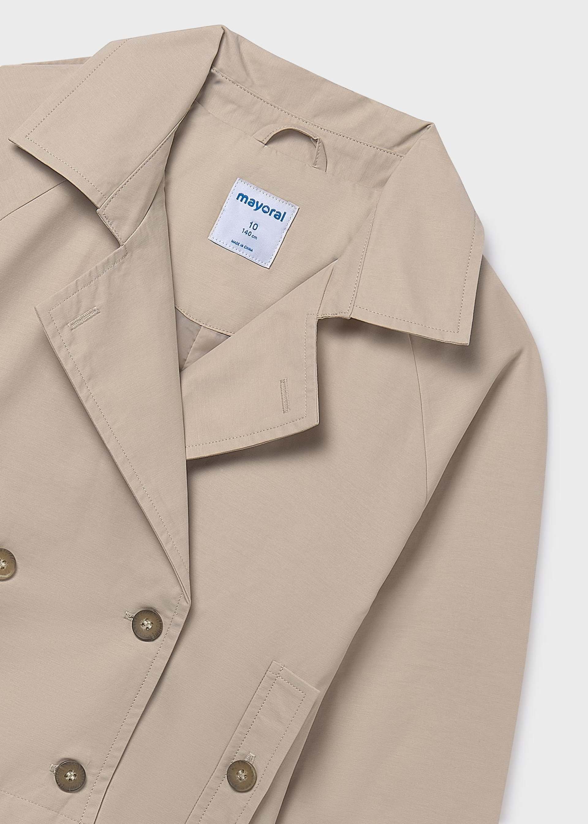 Trenchcoat Teenager Mädchen