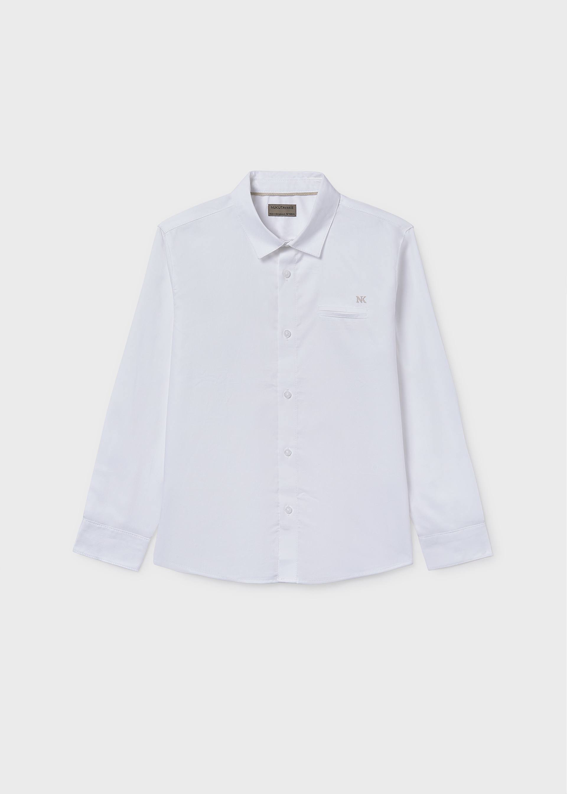 Camicia liscia ragazzo