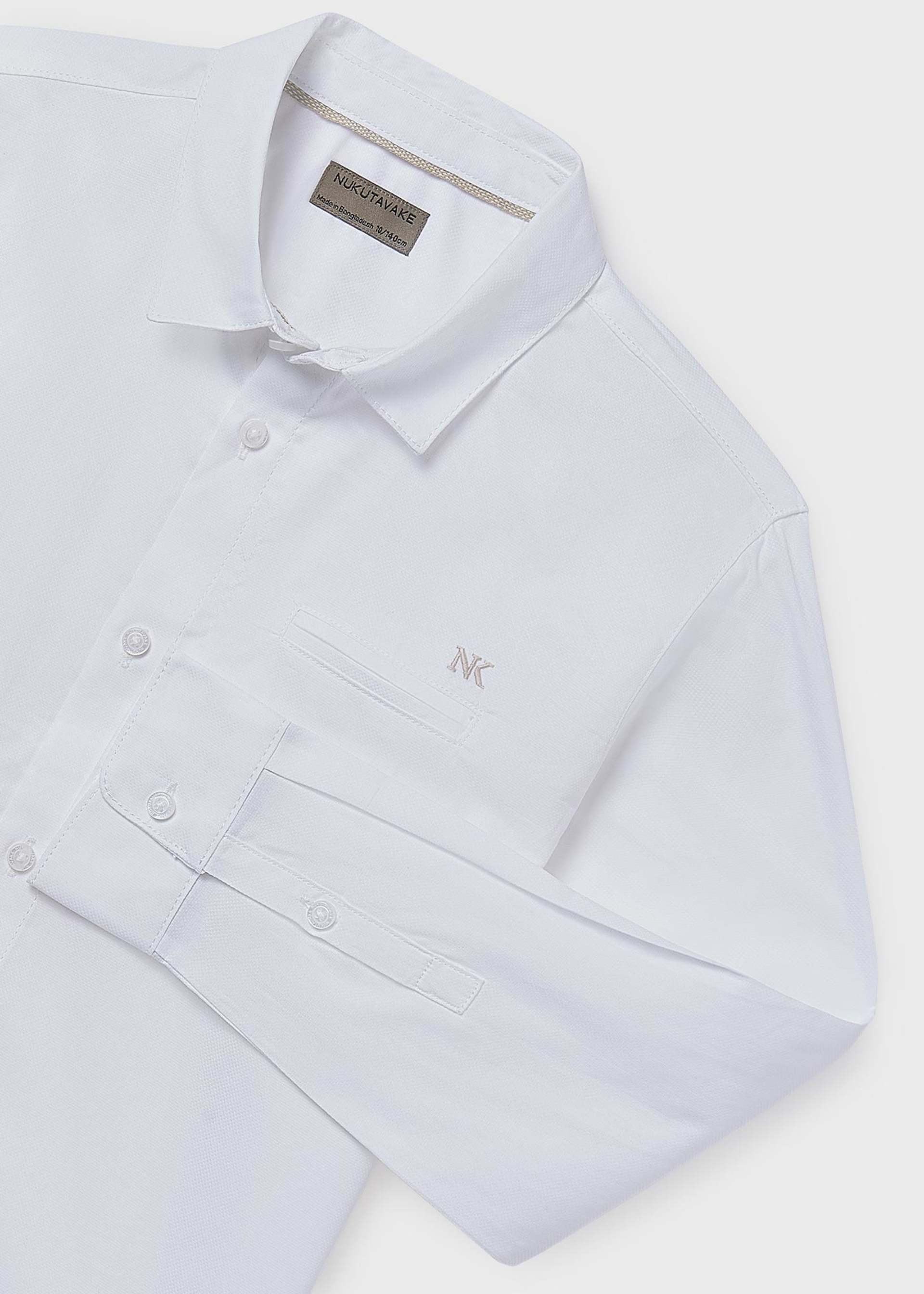 Camicia liscia ragazzo