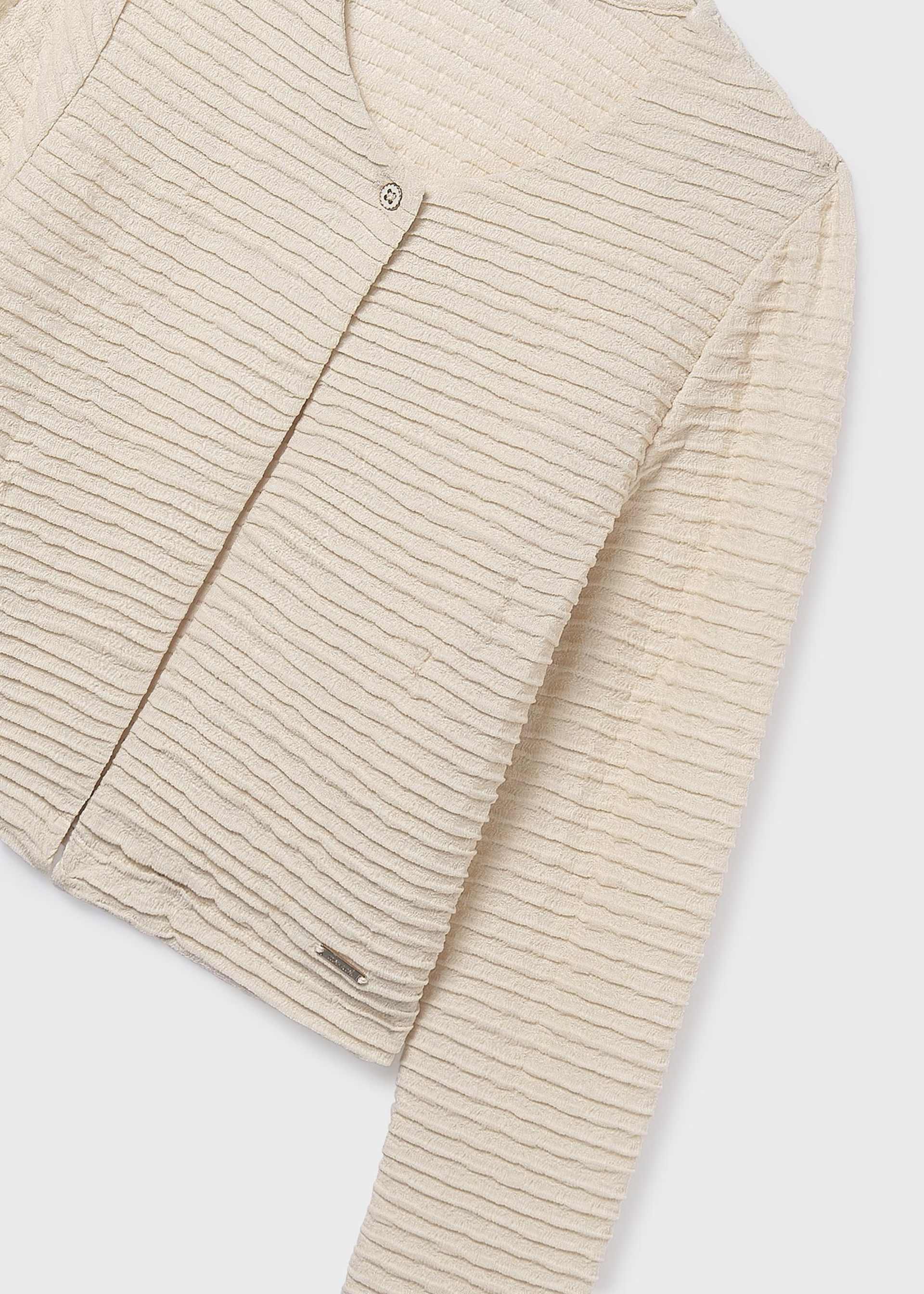 Cardigan en maille fille