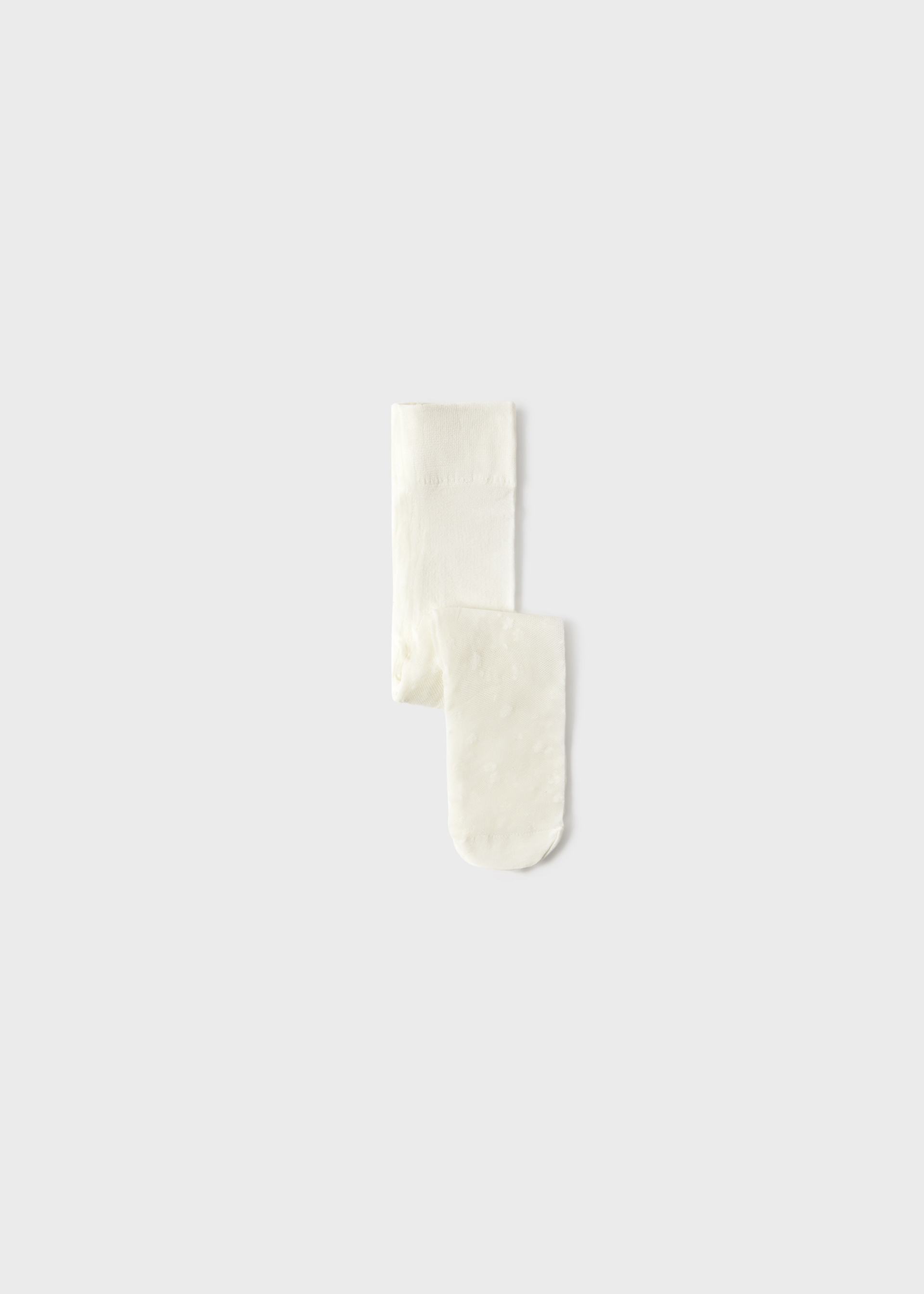 Calzamaglia modello panty jacquard neonata