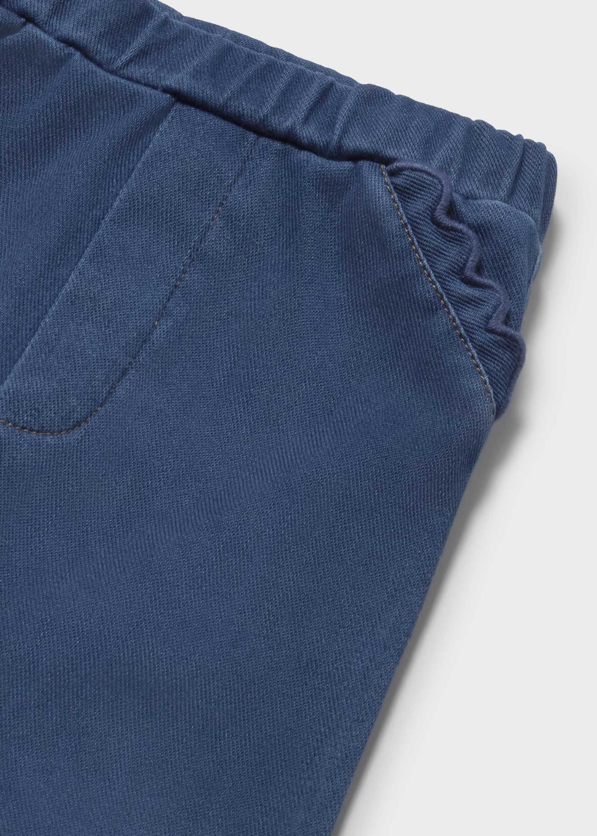 Baby denim flare leggings