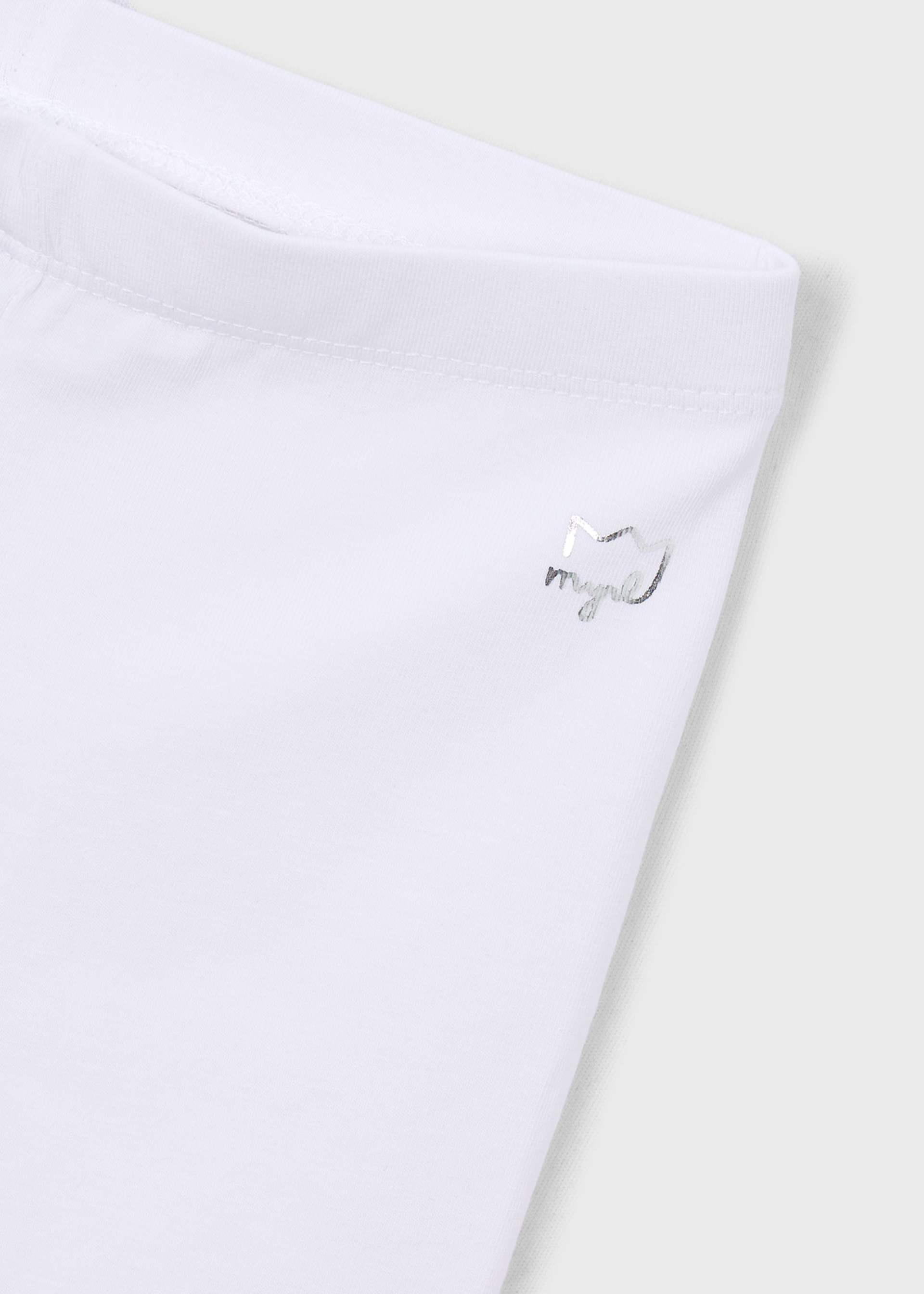Legginsy typu kolarki basic dla dziewczynki