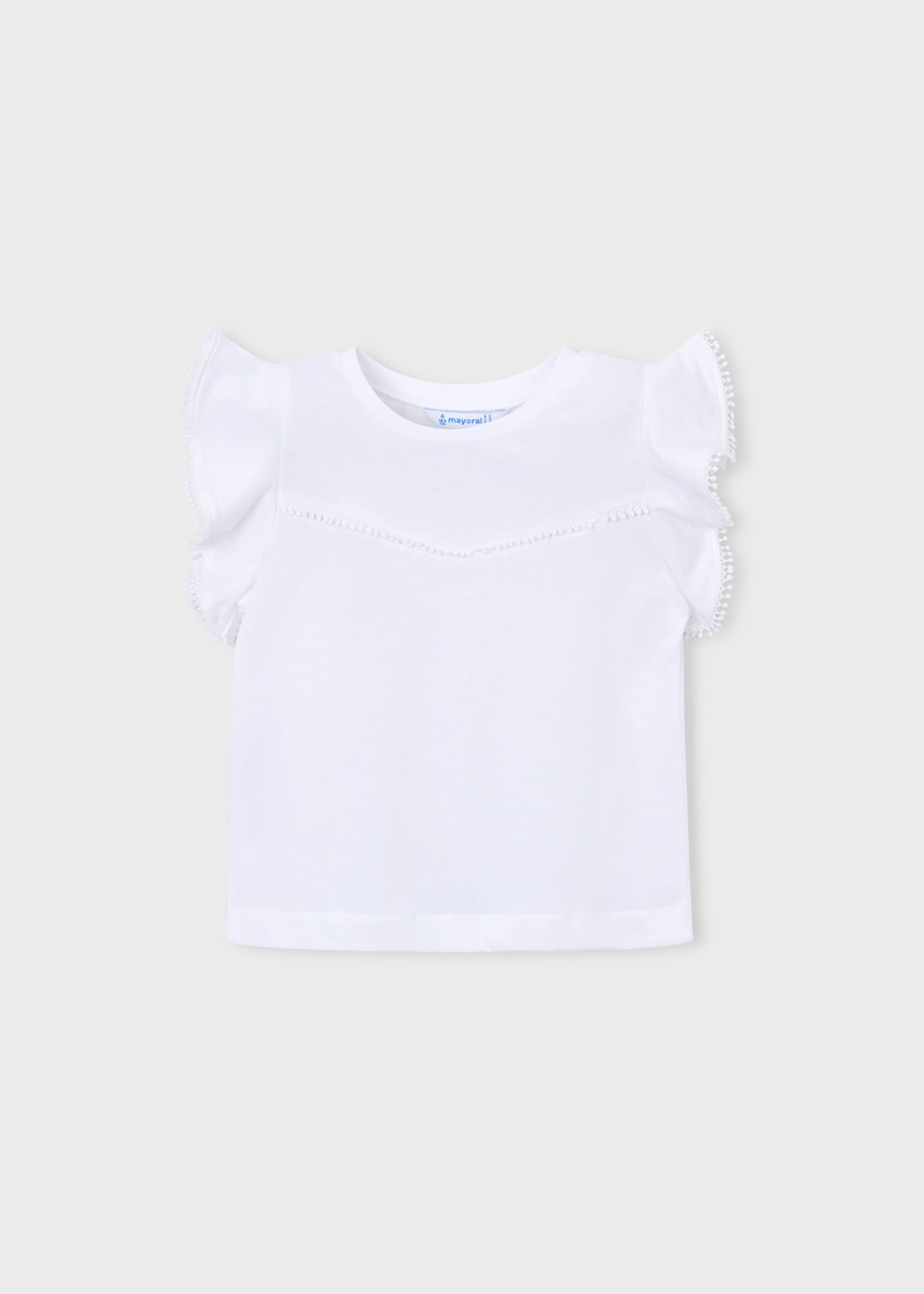 Camiseta volante niña