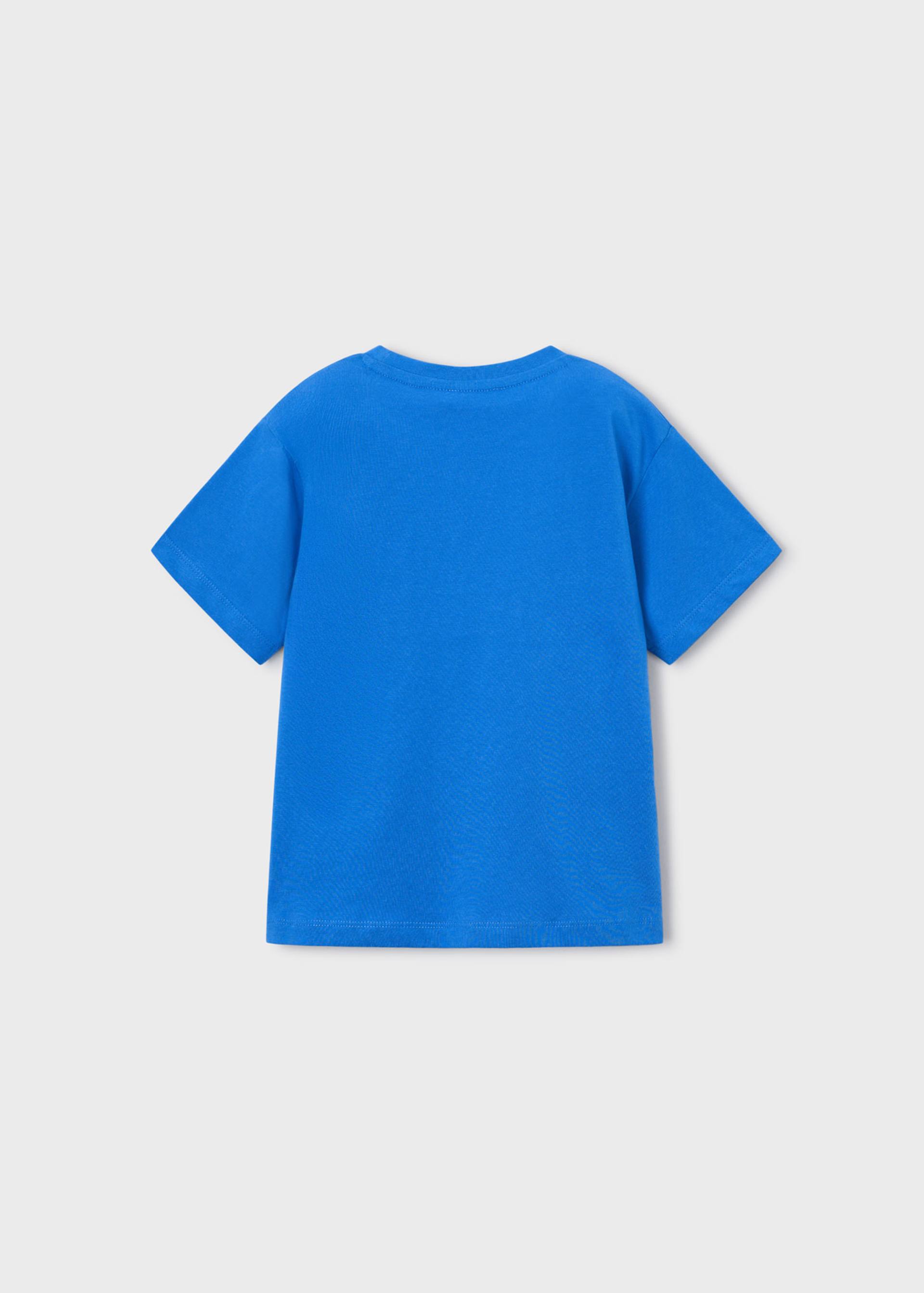 Playera básica letra niño