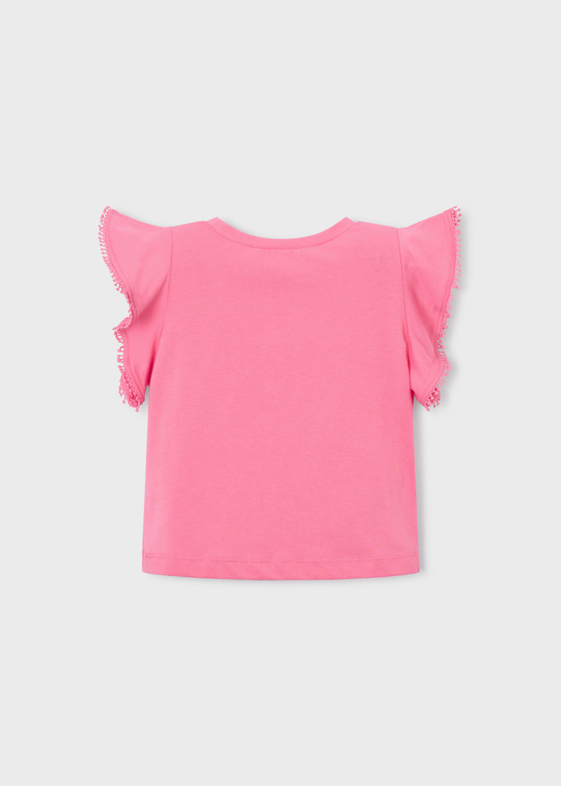 T-shirt à volants fille