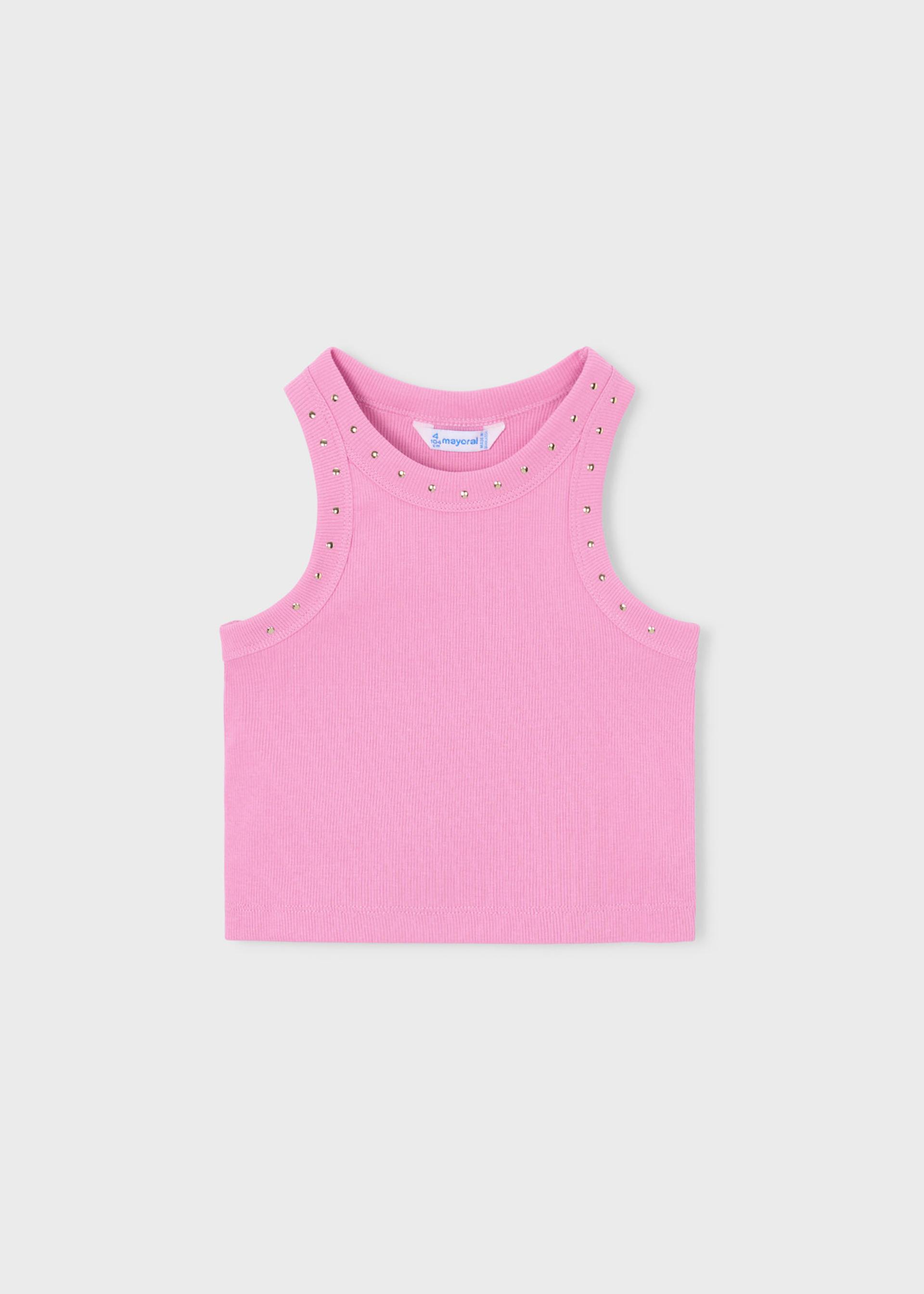 Studded t-shirt girl