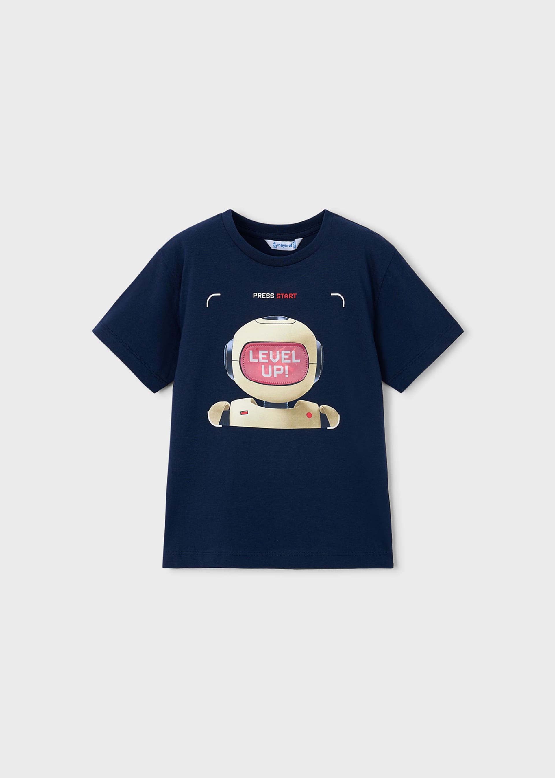 T-shirt interactif robot garçon