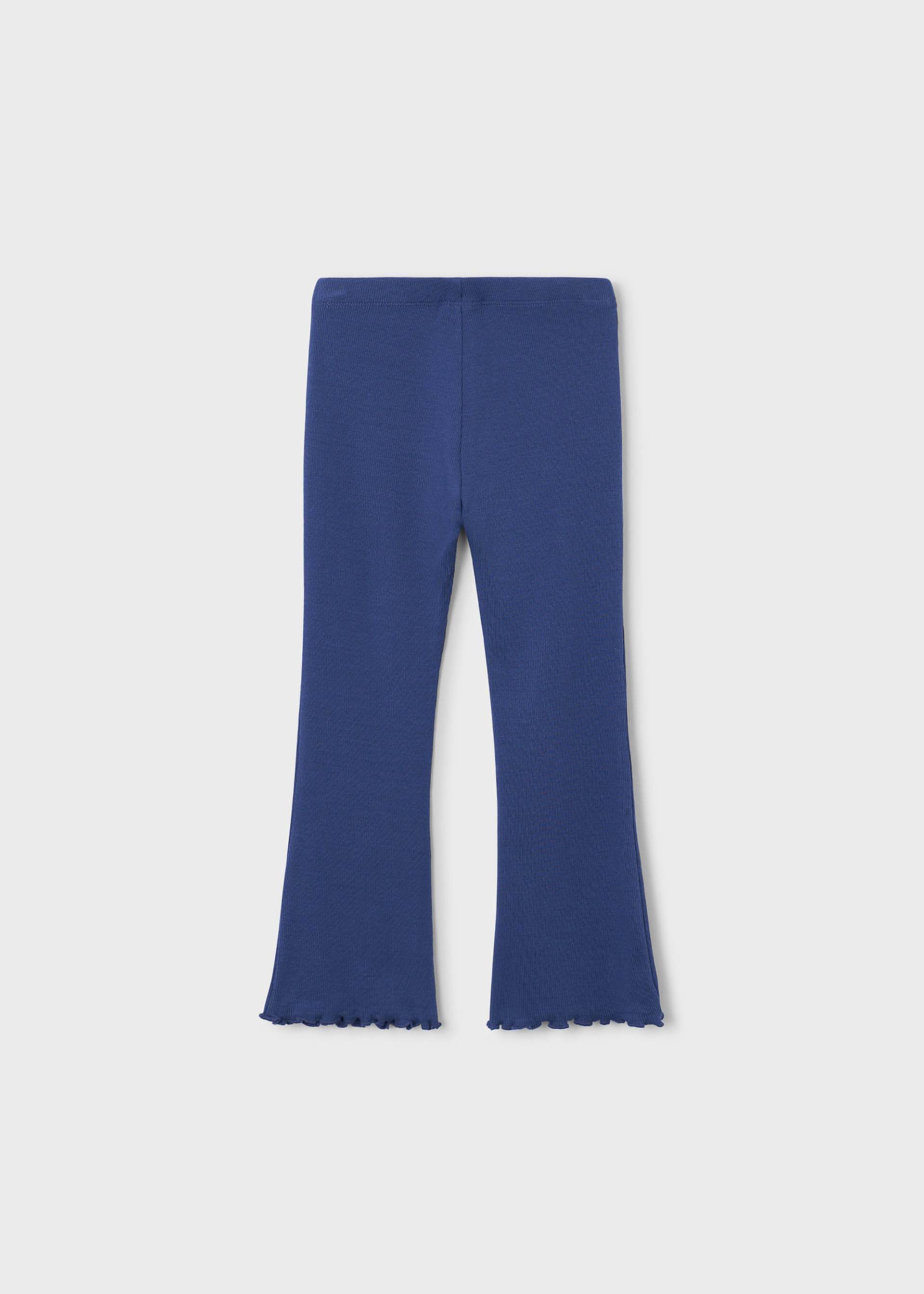 Legging évasé côtelé fille