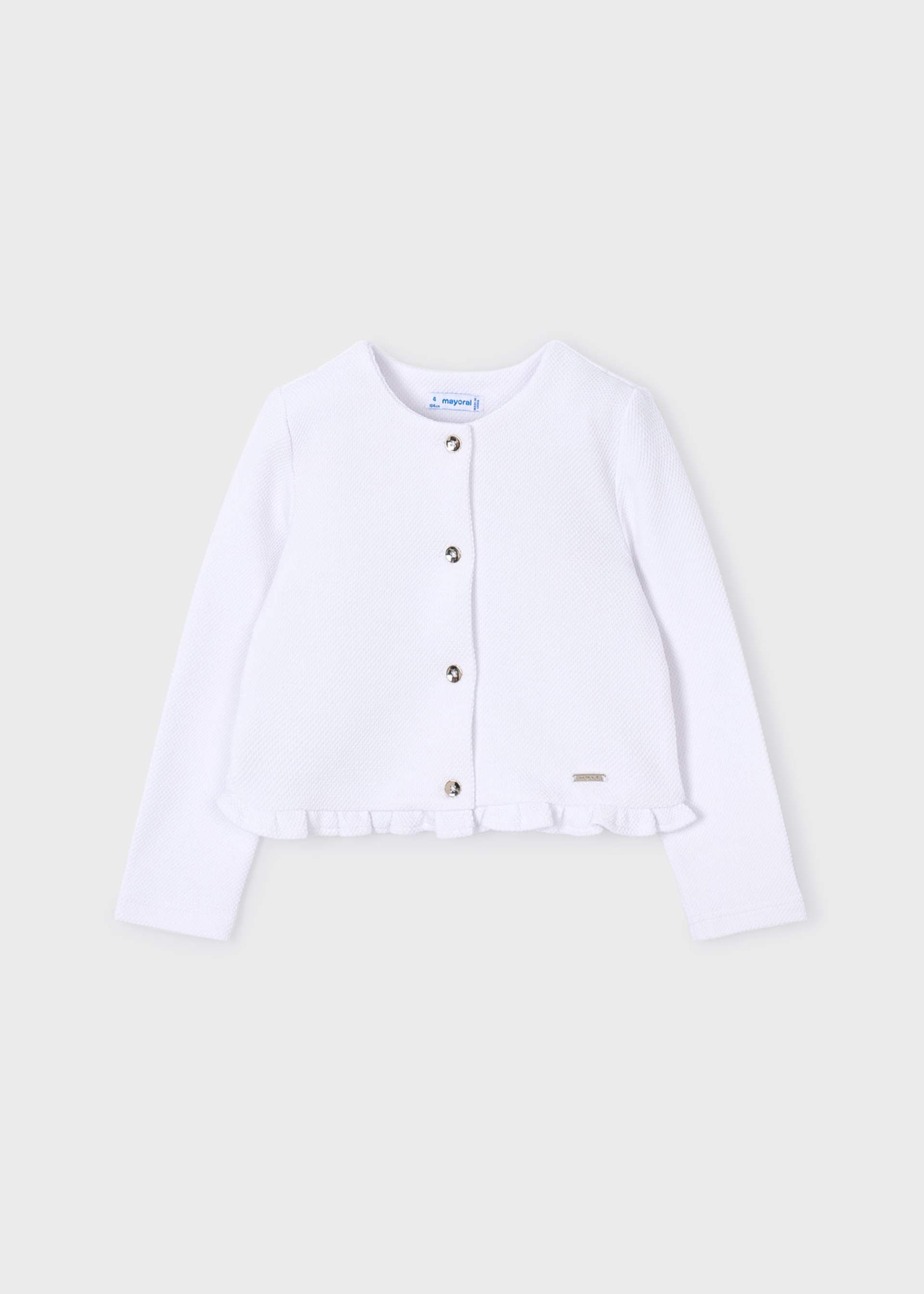 Cardigan à volants fille