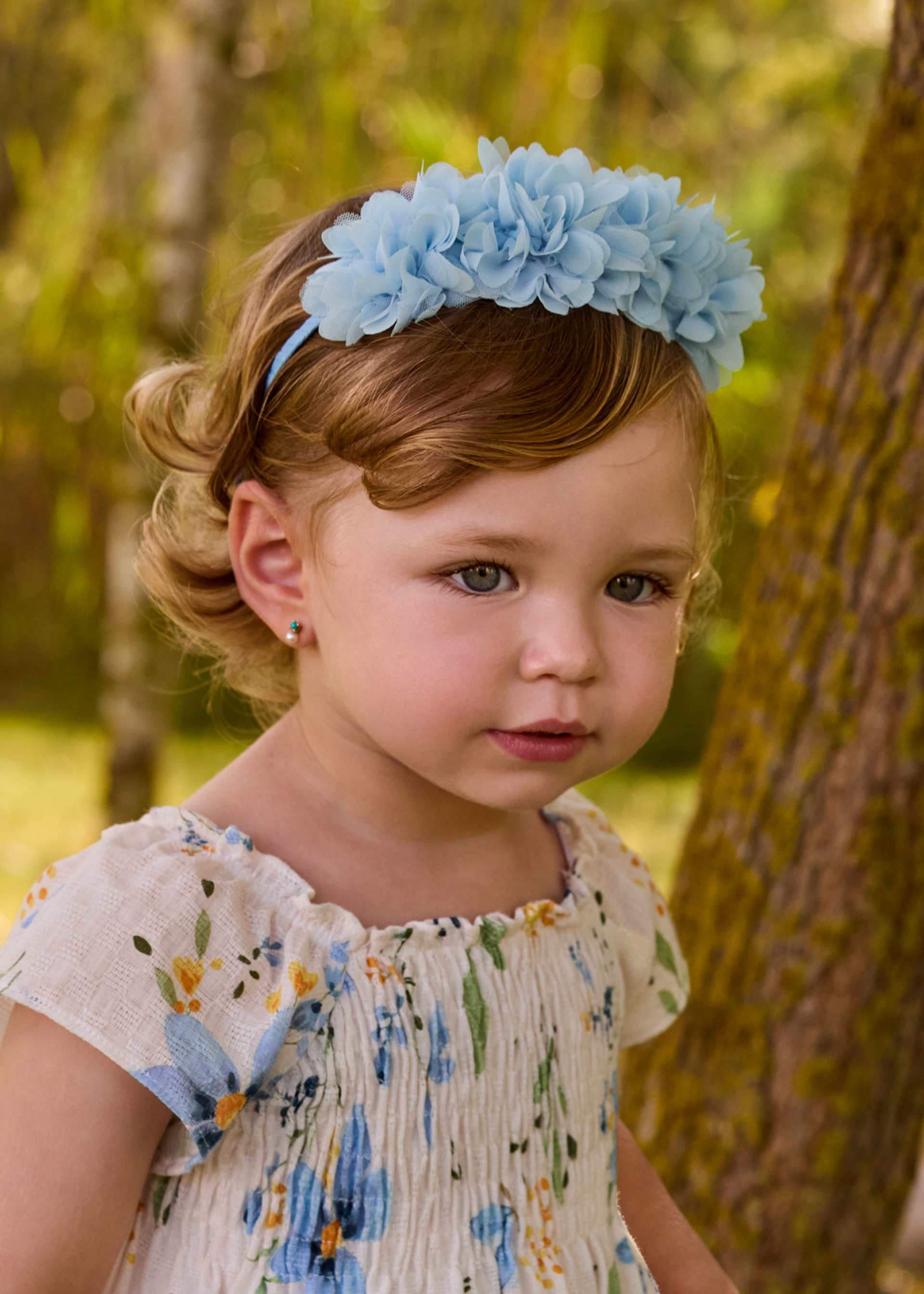 Baby flower headband