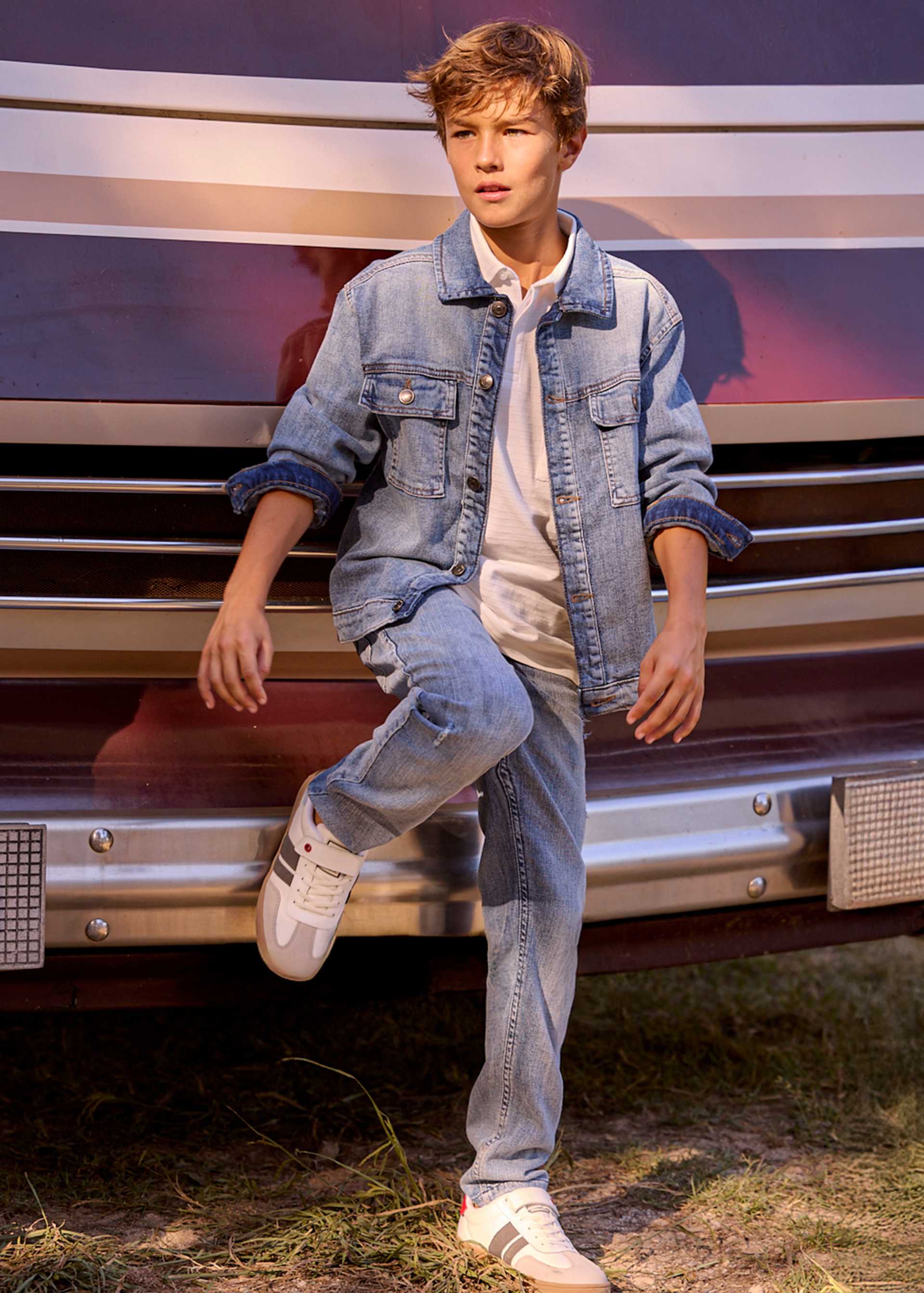 Pantalon en denim garçon