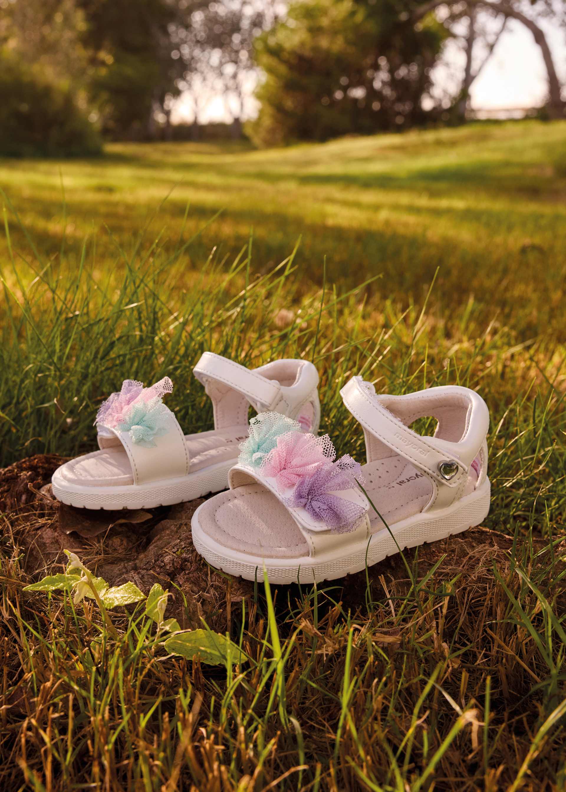 Sandalen Tülldetails Baby