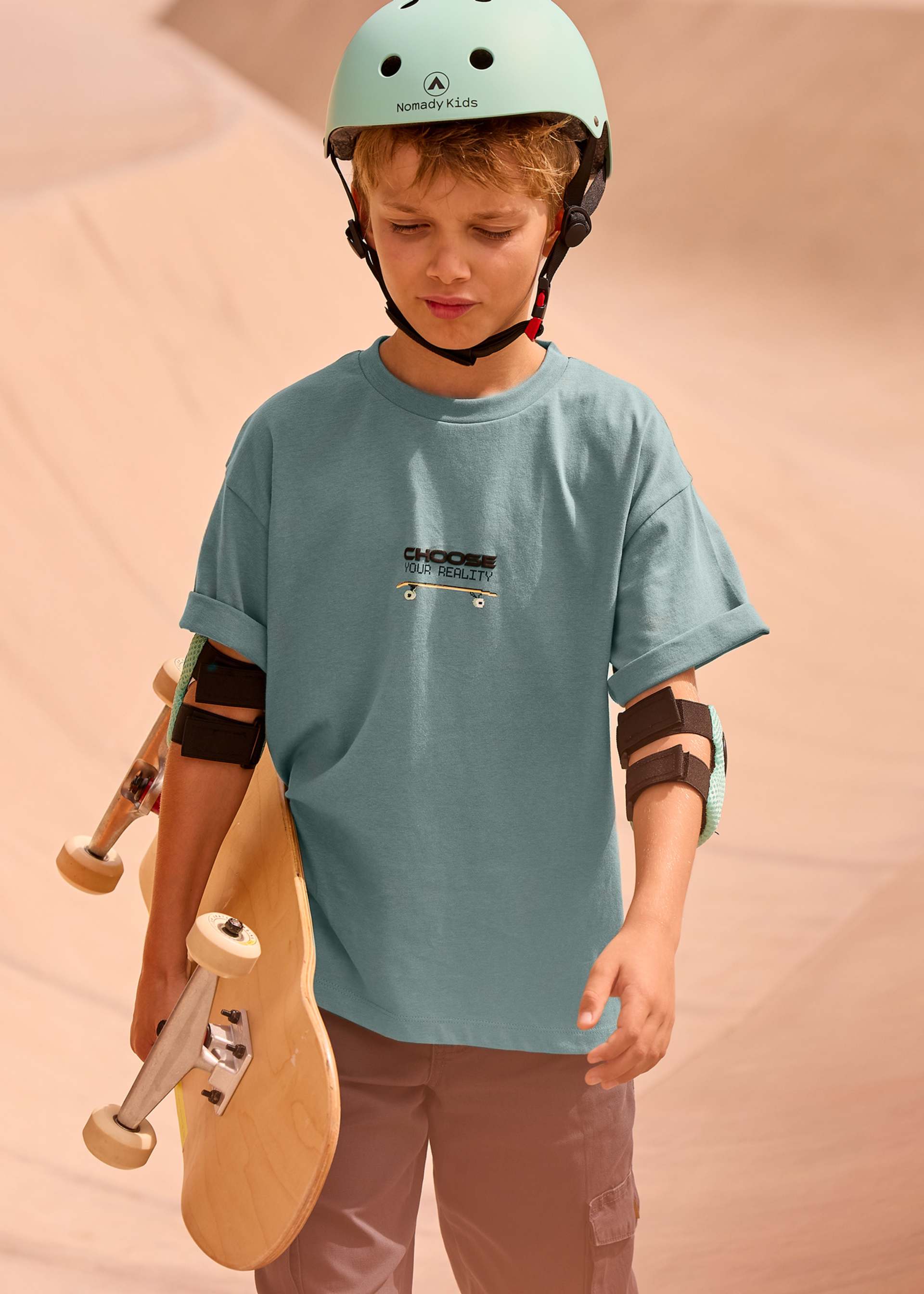 Playera estampada chico