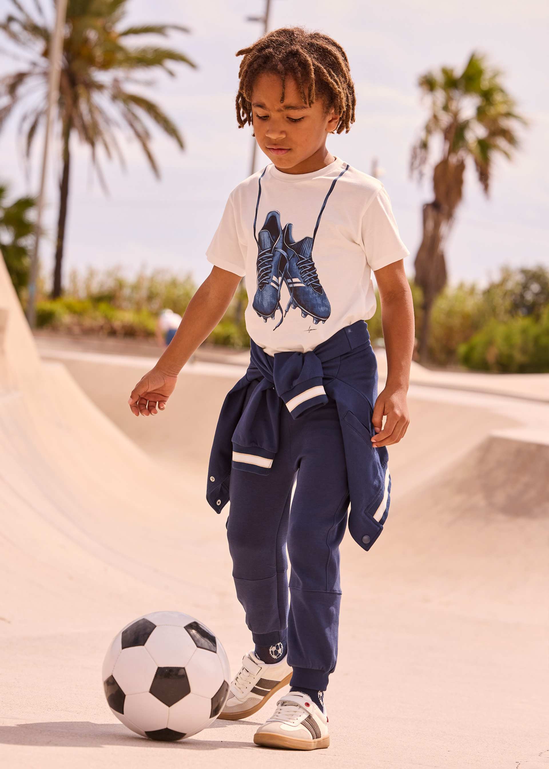 Pantalón cremalleras niño