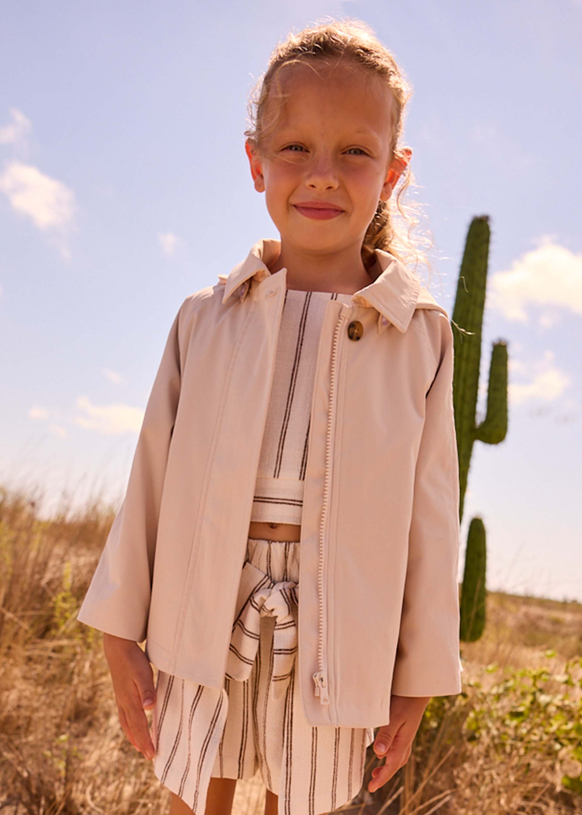 Veste coupe-vent fille