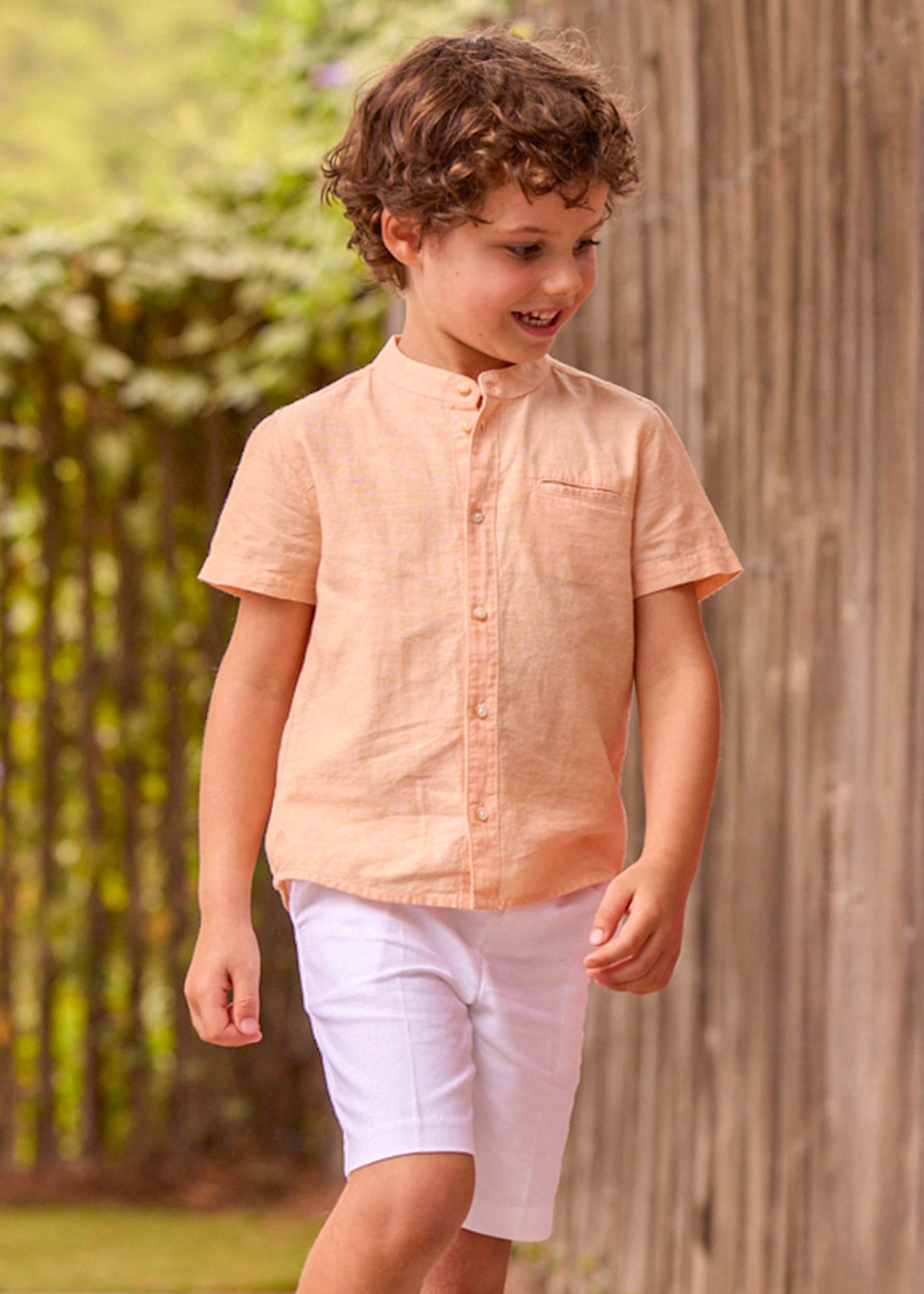 Boy Linen Shorts
