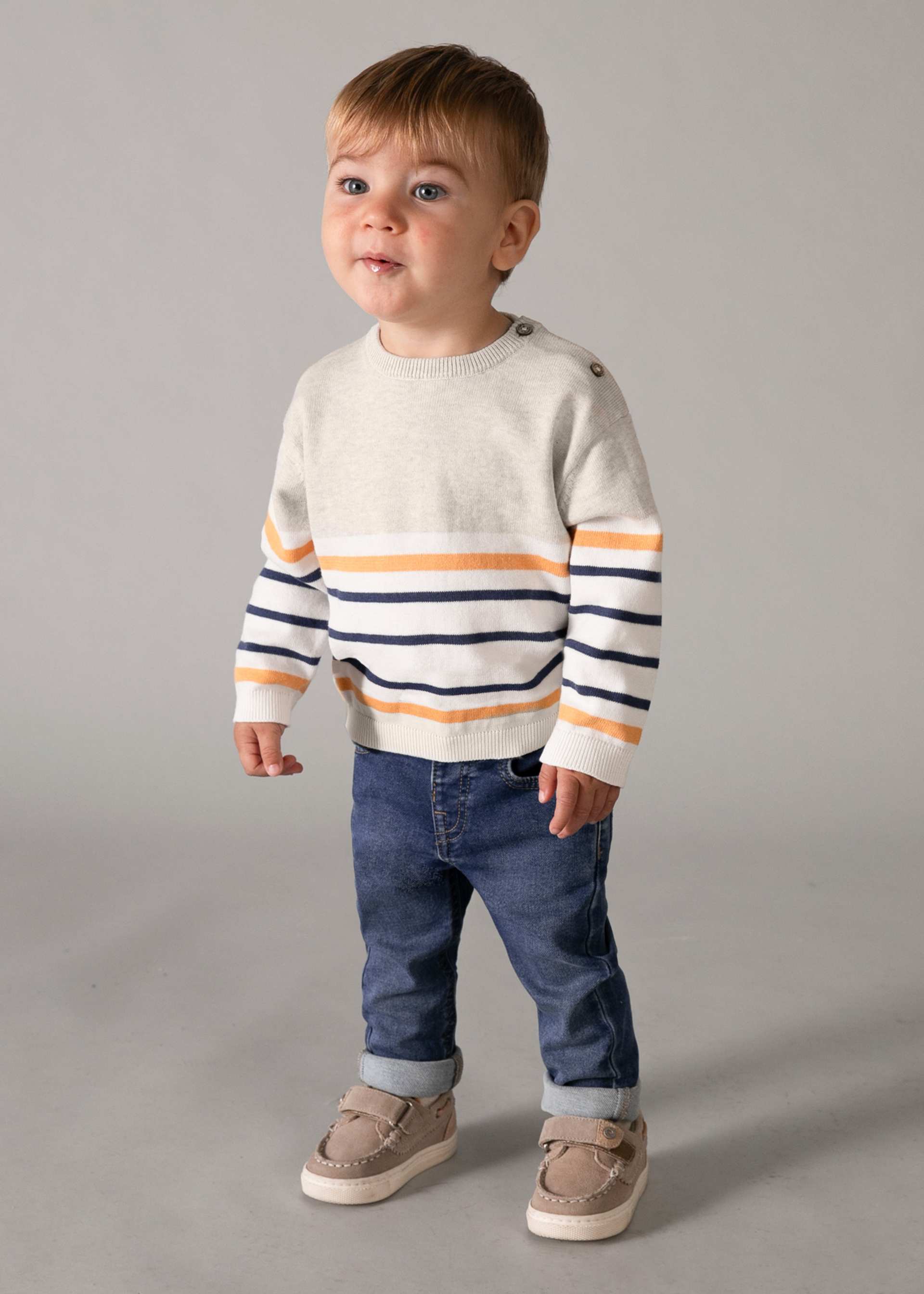 Camisola riscas bebé