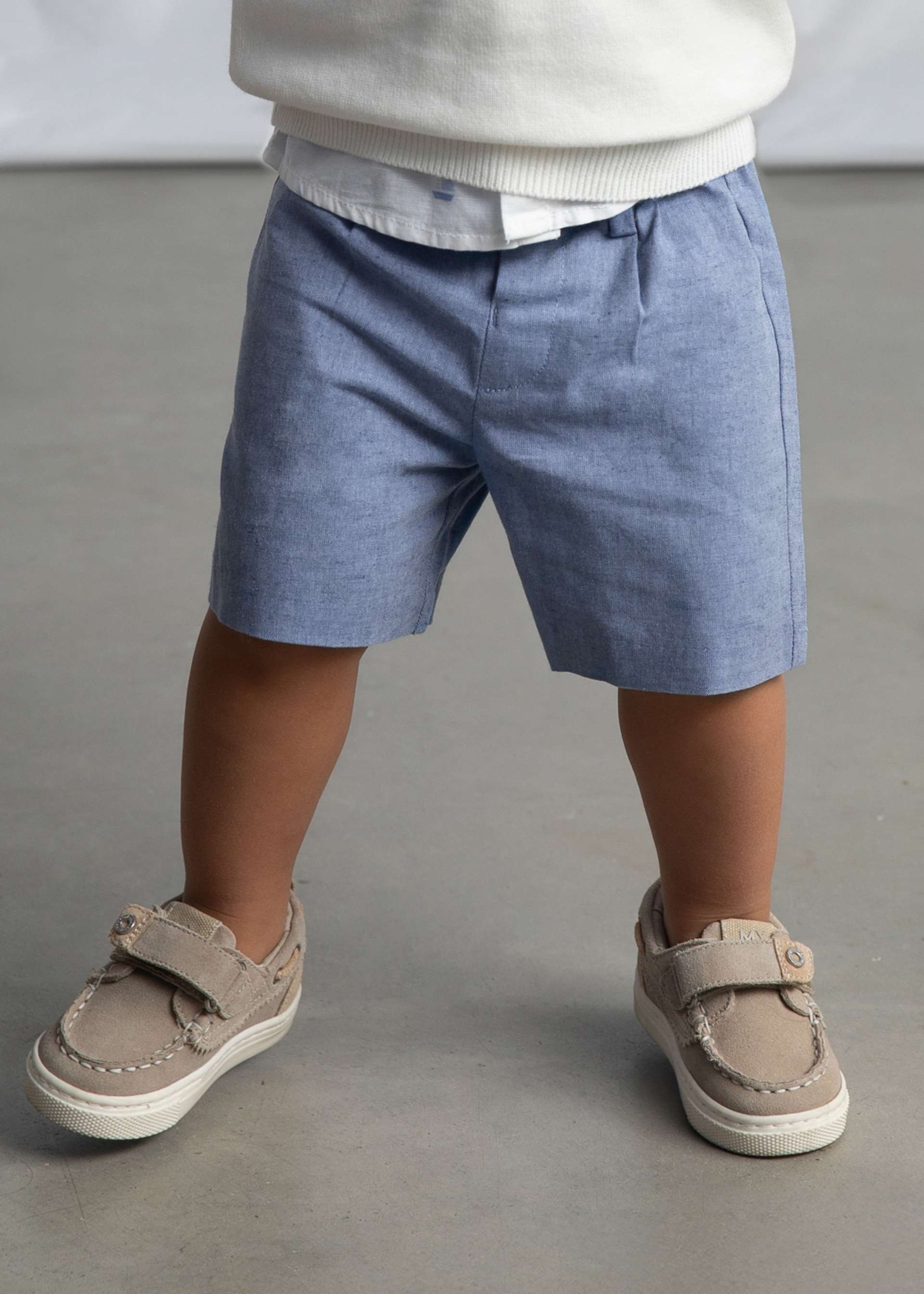 Baby linen dress shorts