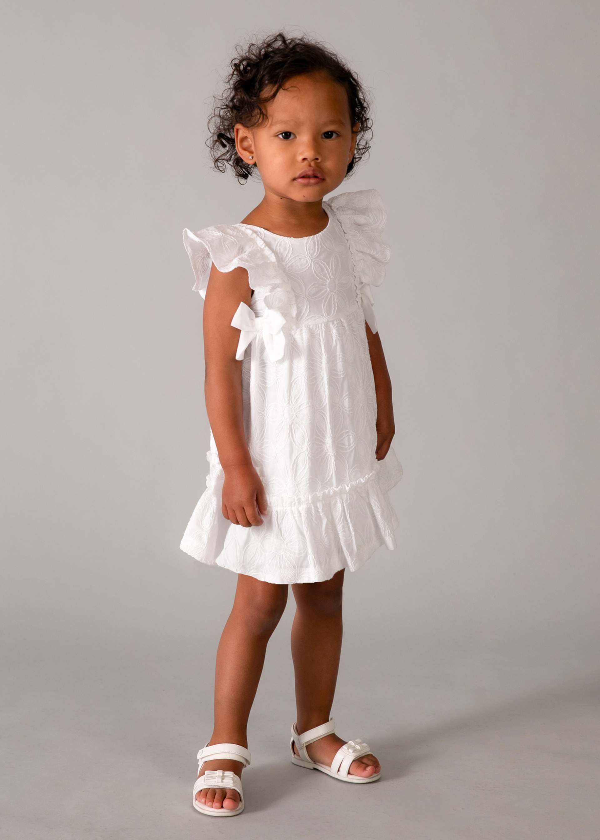 Ceremony embroidered dress baby