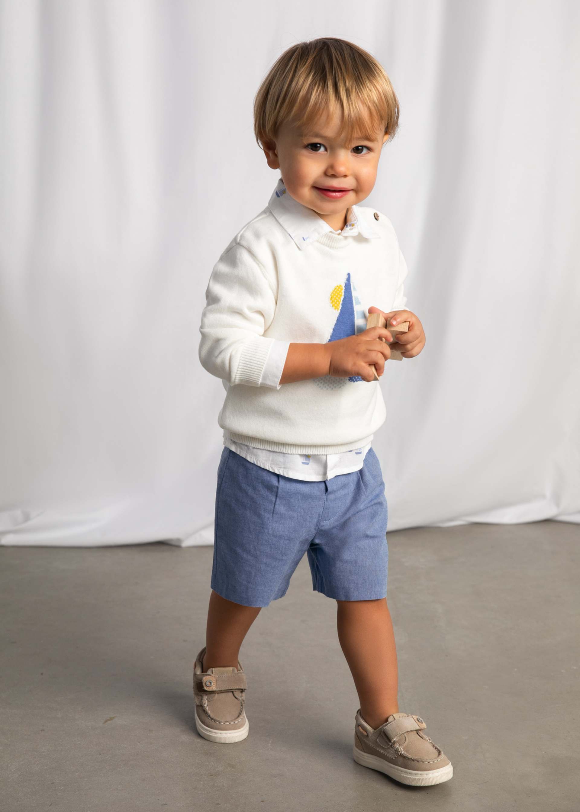 Baby Linen Shorts