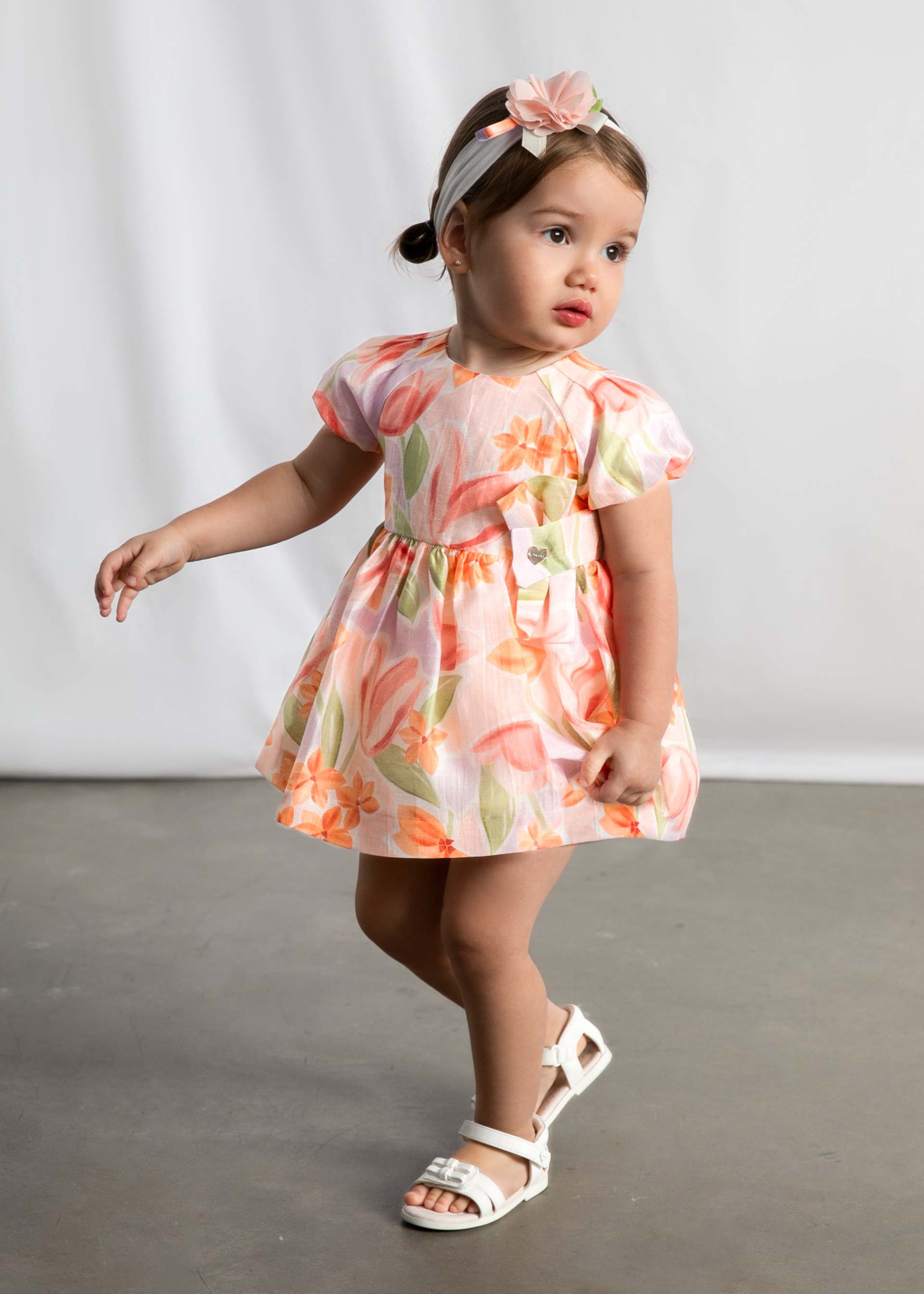 Rochie de ceremonie cu imprimeu bebe