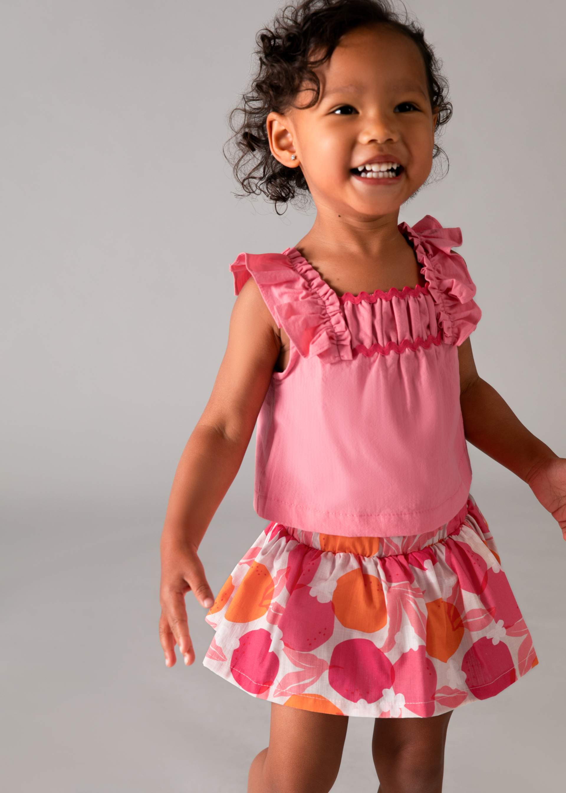 Baby Skirt and Blouse Set