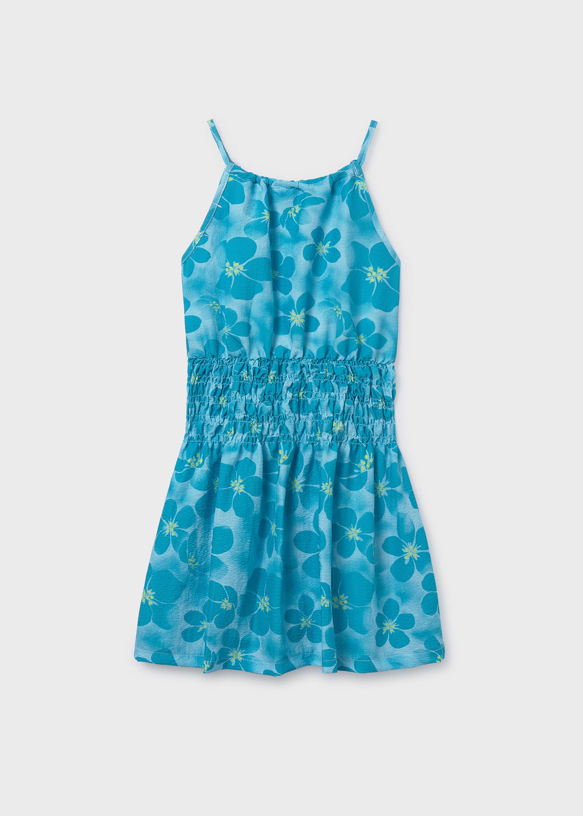 Vestido estampado chica