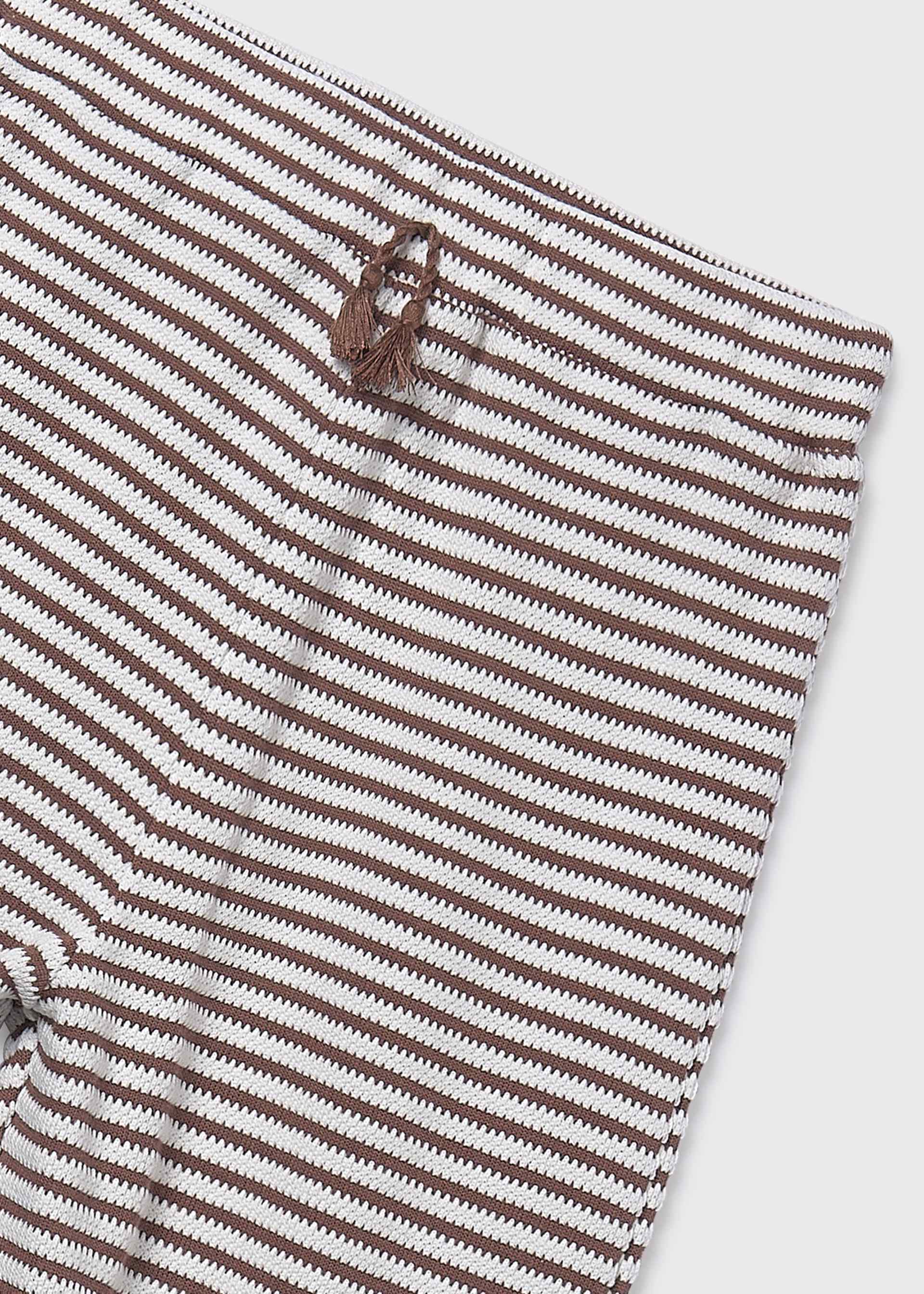 Girls' striped pants