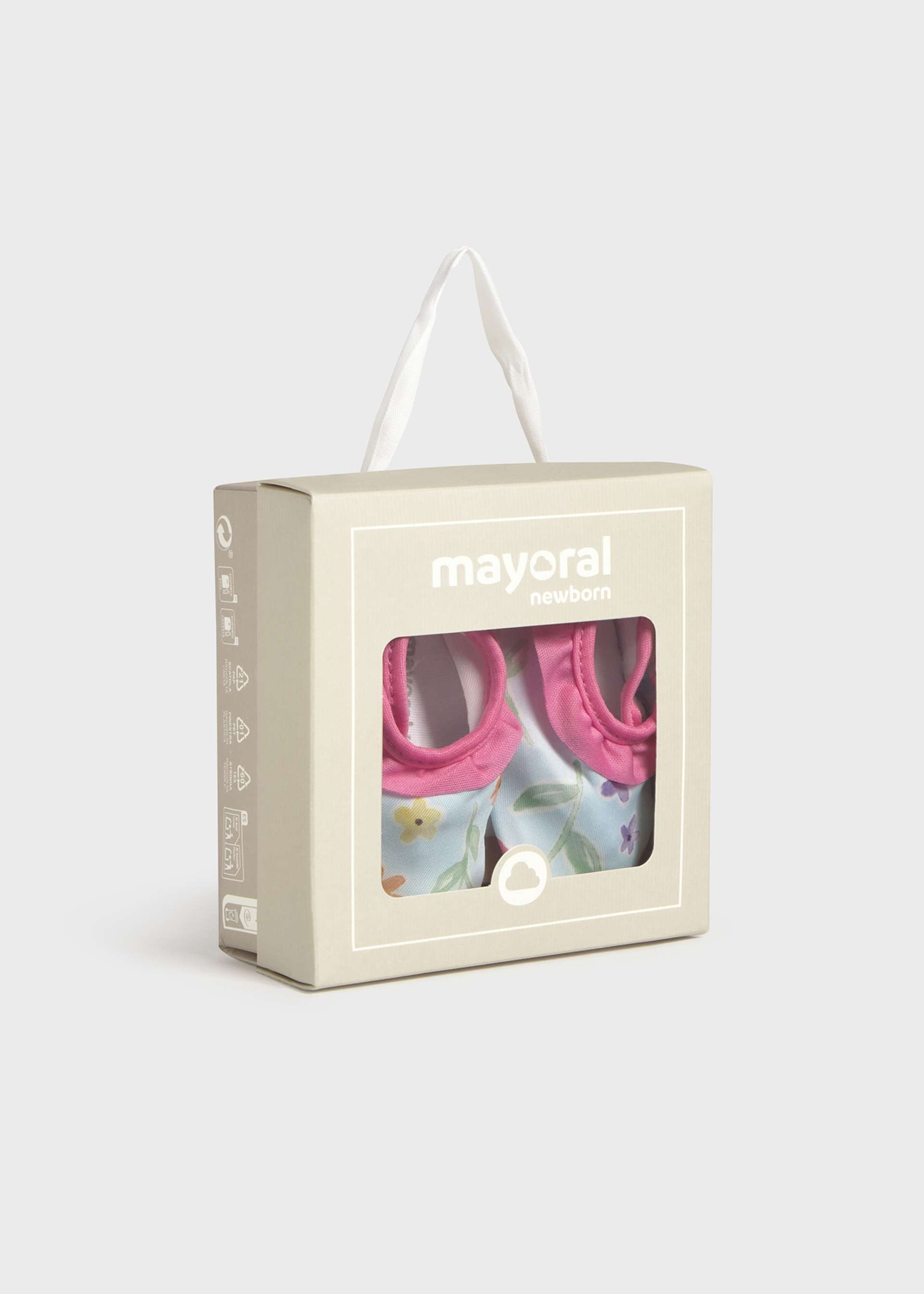 Chaussons imprimés  nouveau-né