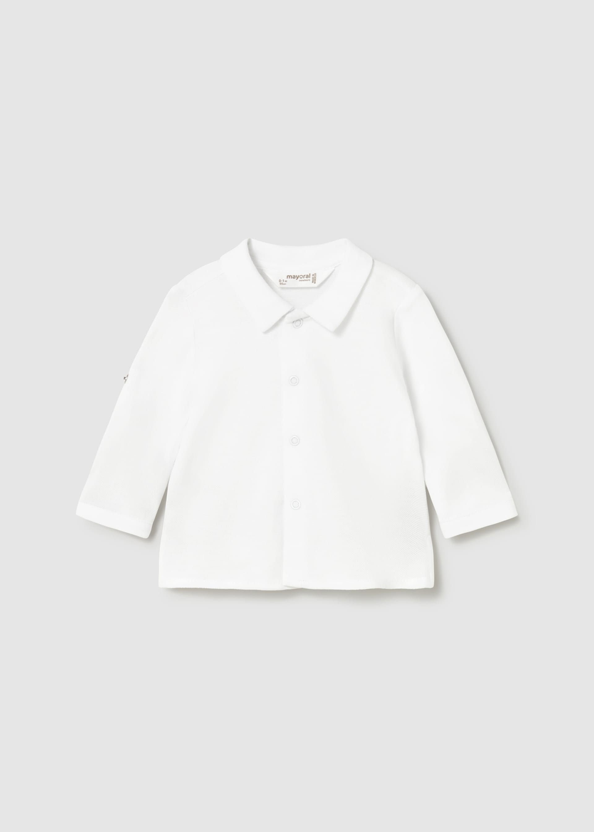 Chemise à manches longues nouveau-né