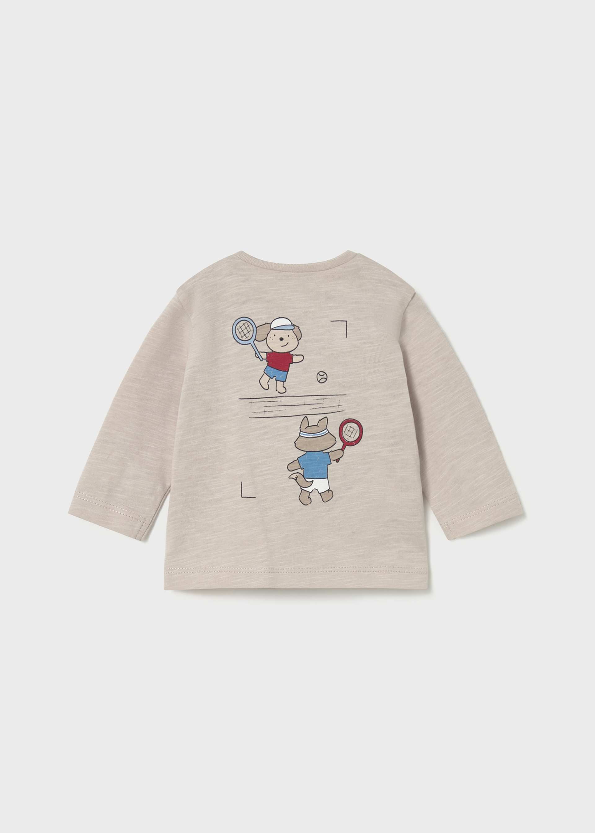 Playera manga larga recién nacido