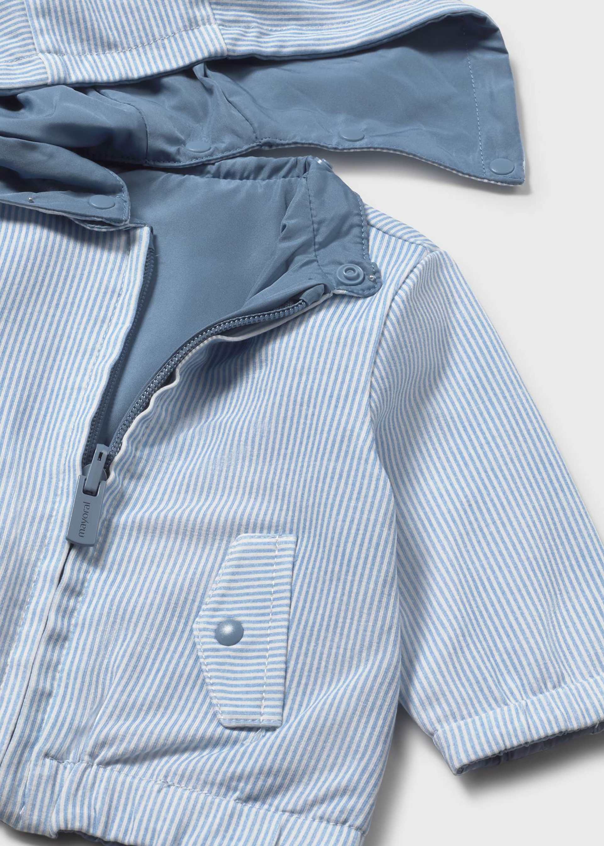 Veste coupe-vent réversible nouveau-né