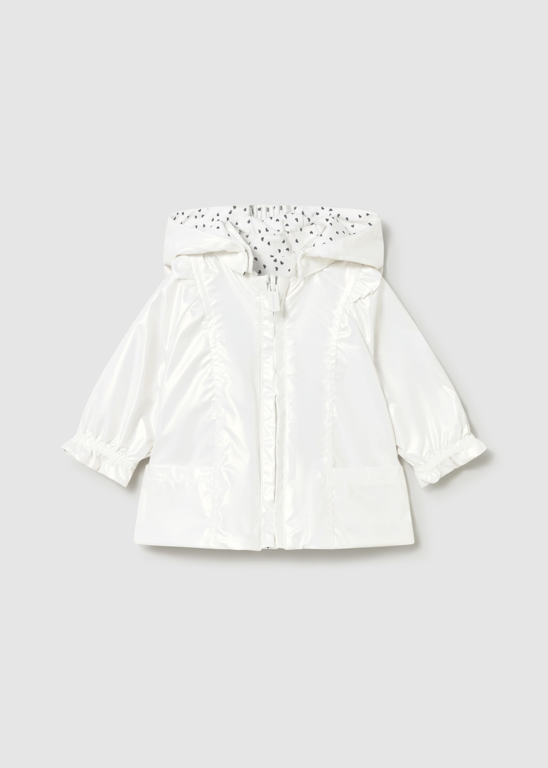 Newborn Girl Reversible Windbreaker