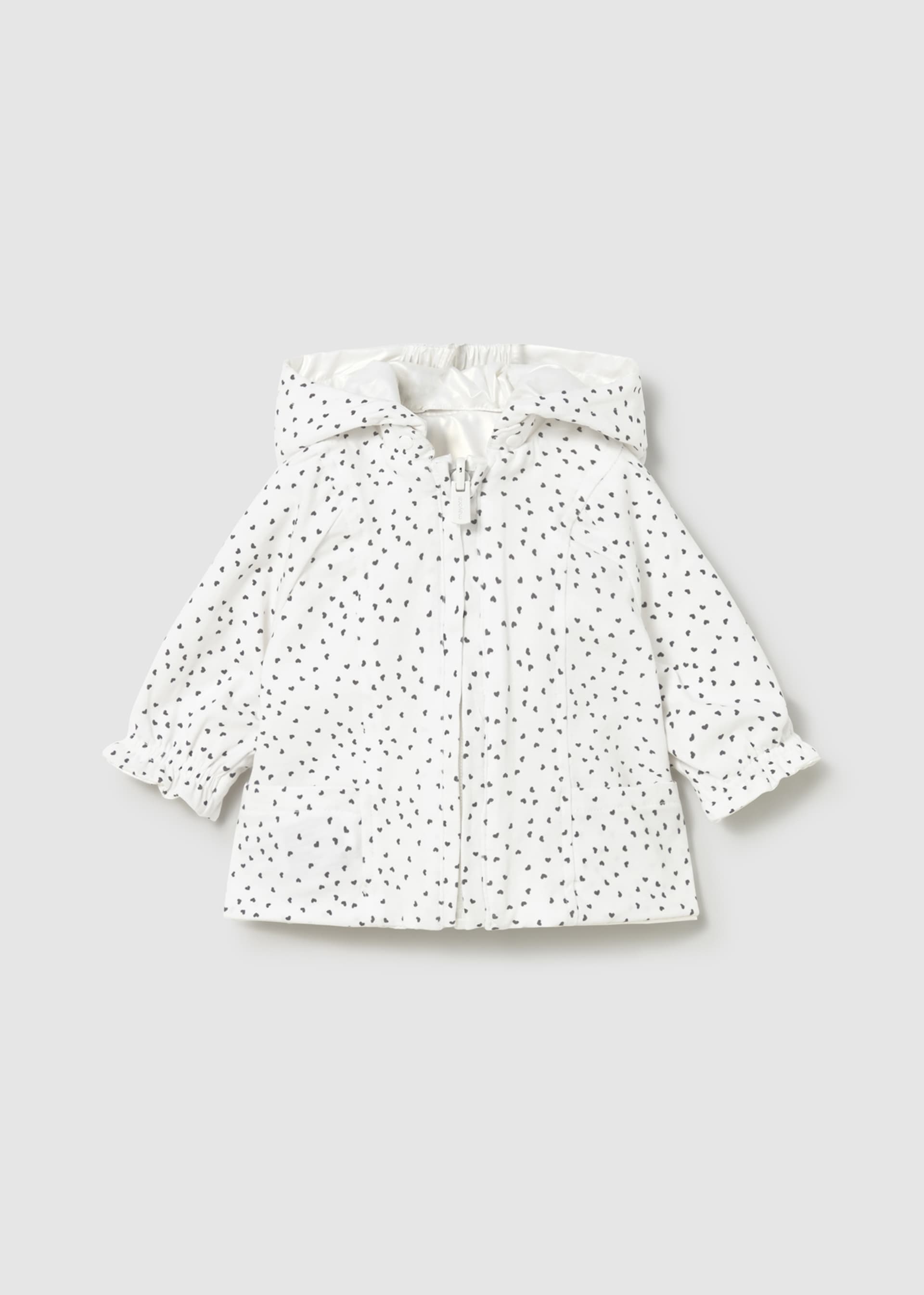 Newborn Girl Reversible Windbreaker