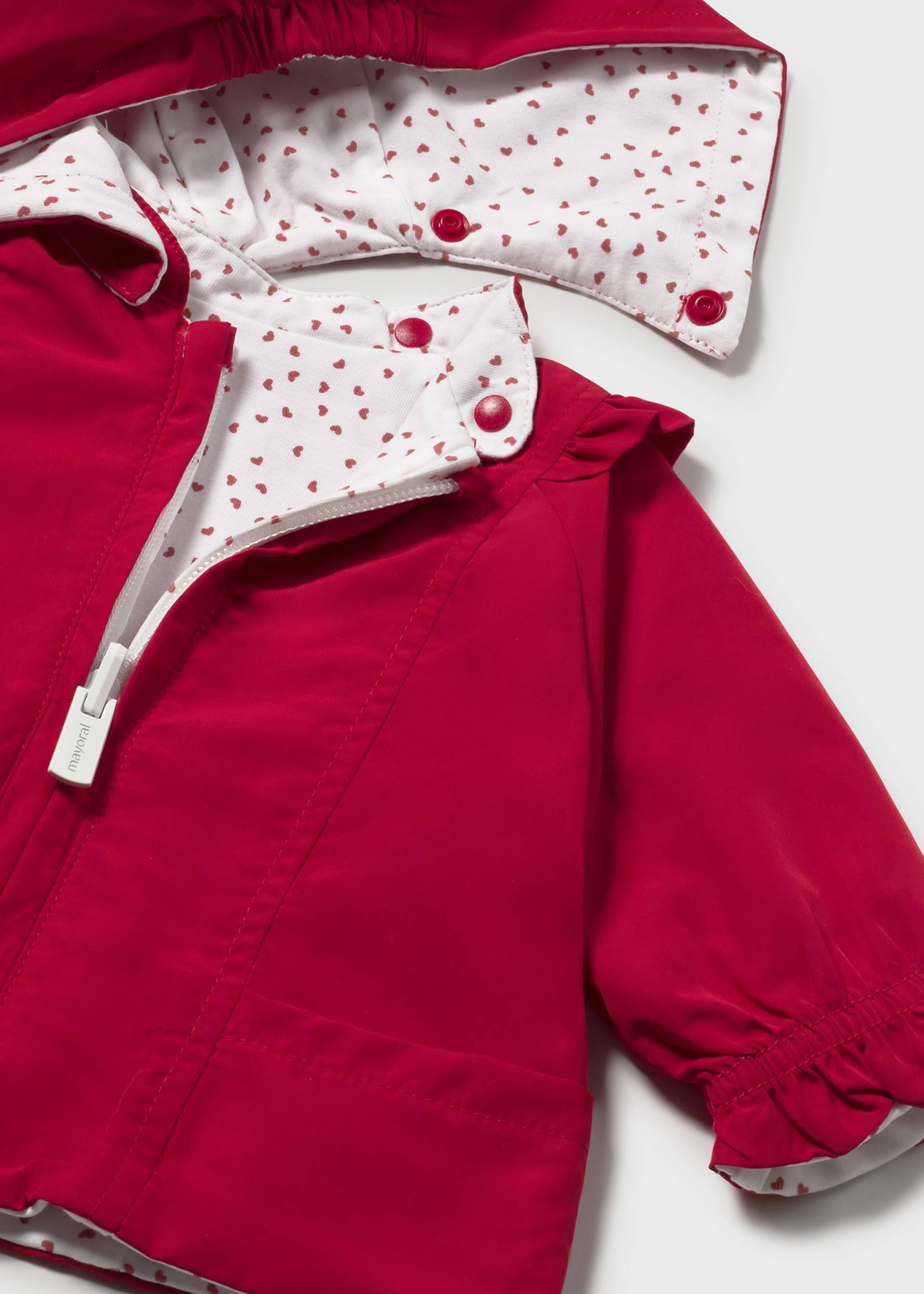 Newborn Girl Reversible Windbreaker