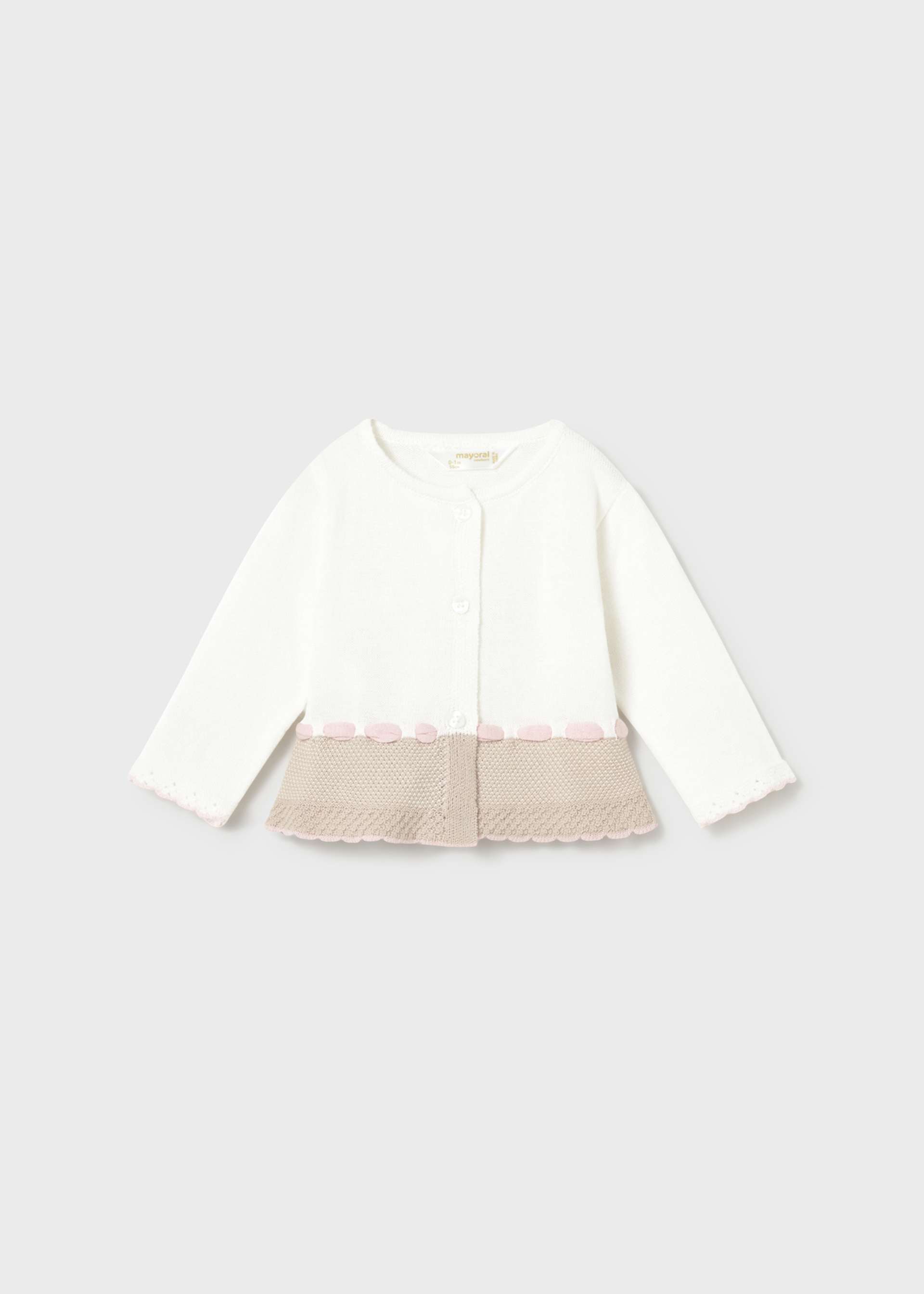 Newborn Girl 3-Piece Knit Set