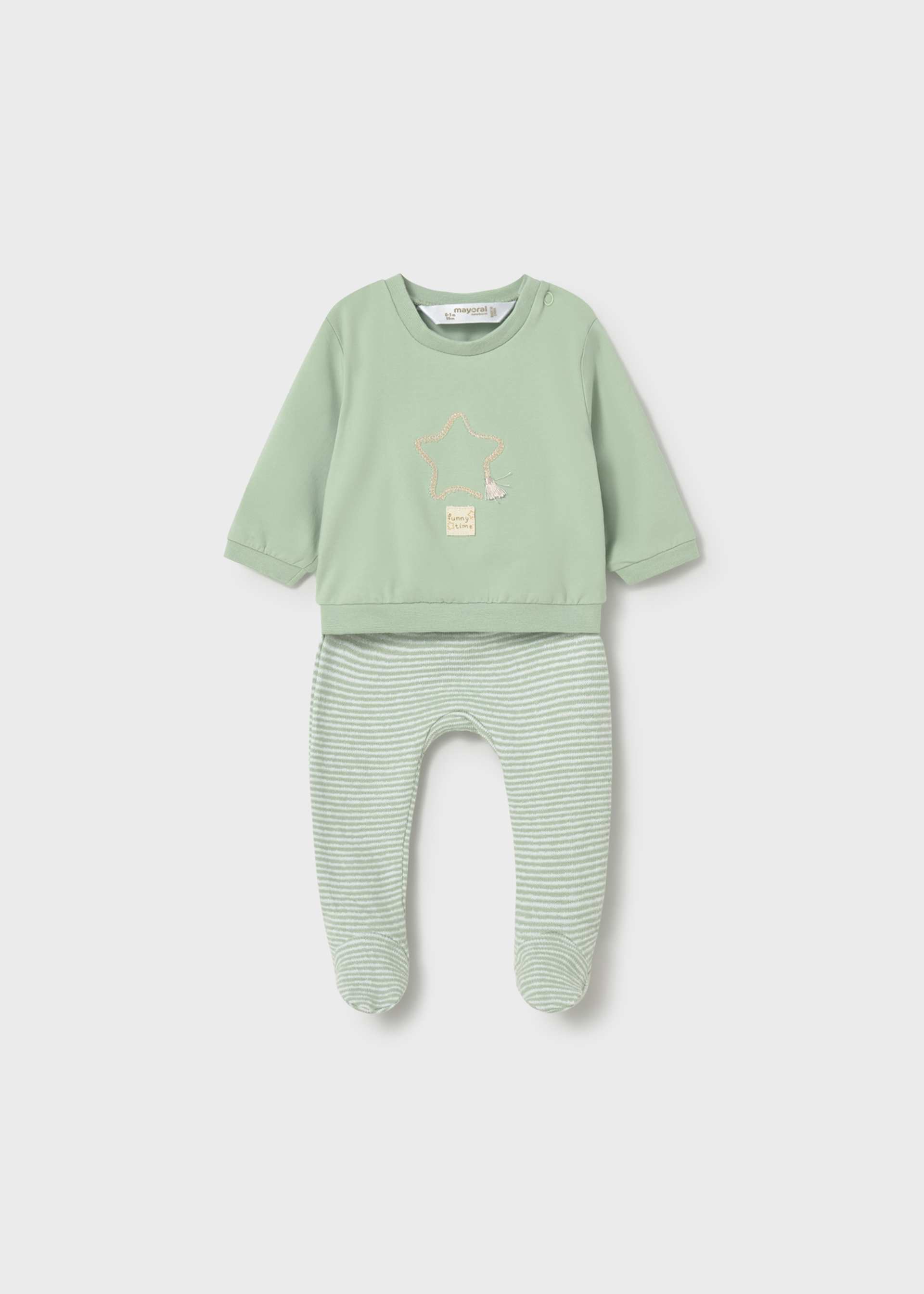 Long sleeve leg warmer set newborn