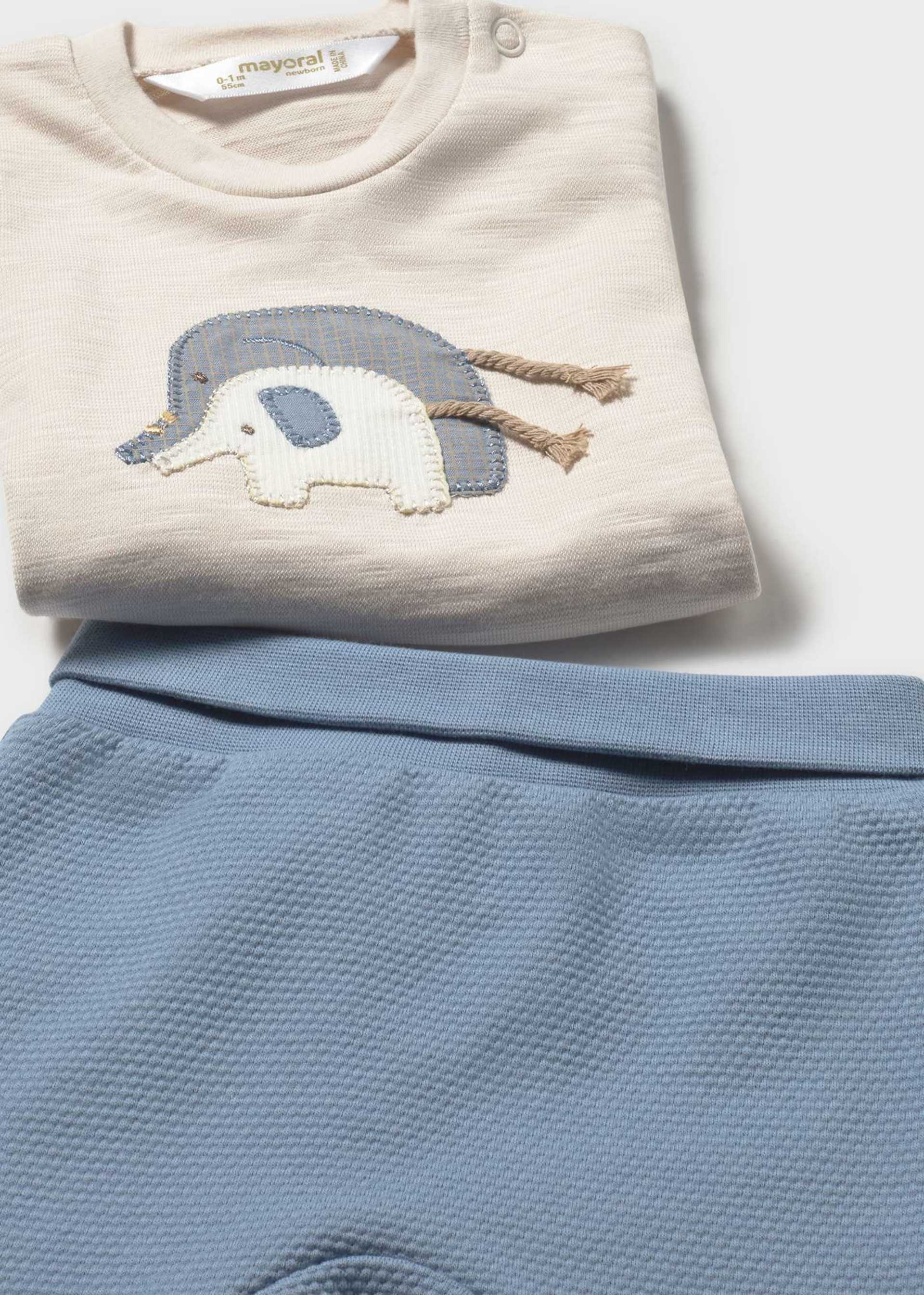 Long sleeve leg warmer set newborn